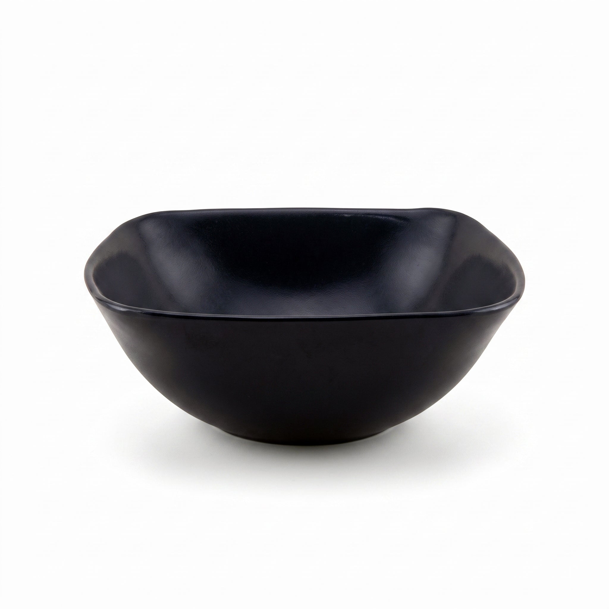 Home table Matt Black Marble Square Serving Bowls