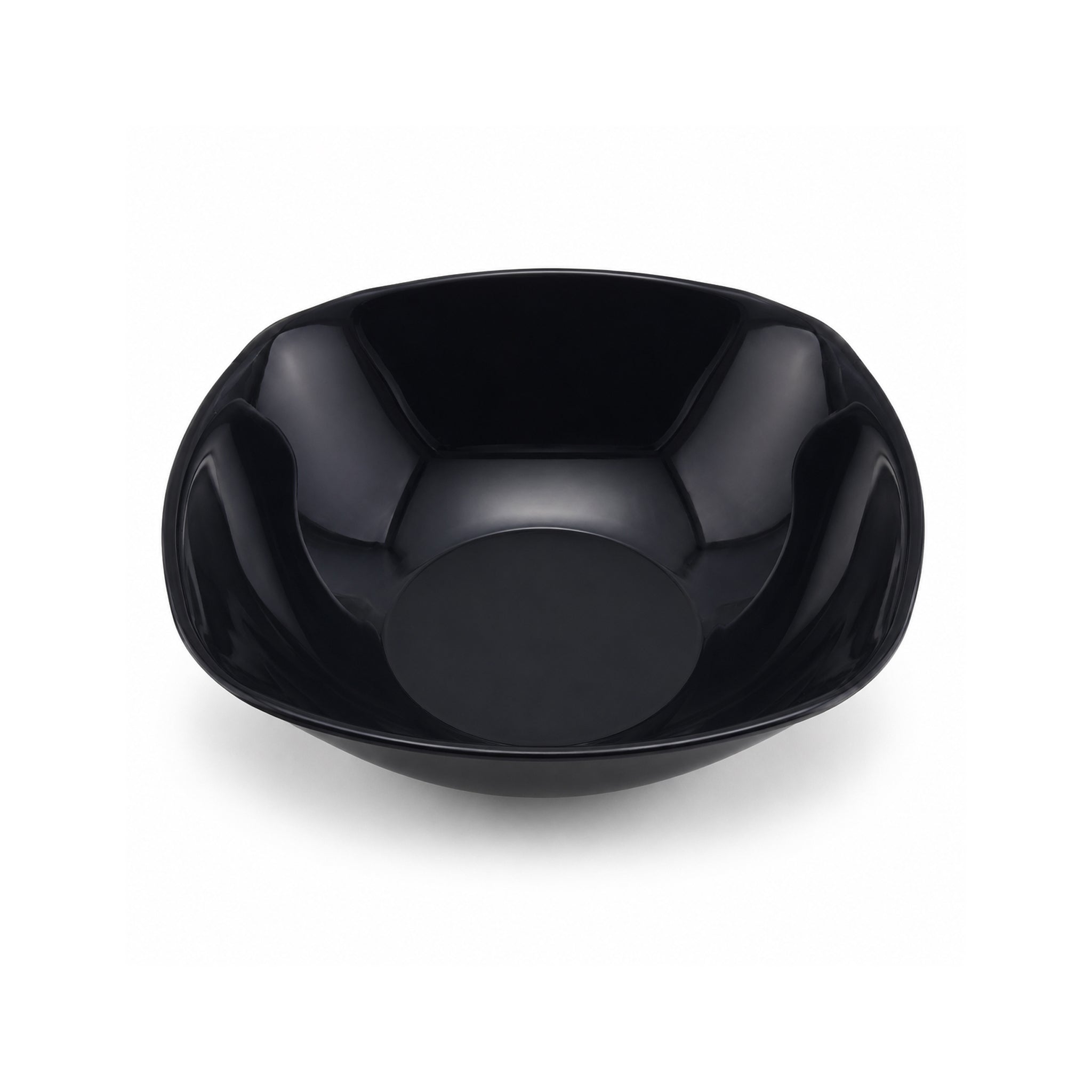 Home table Matt Black Marble Square Serving Bowls