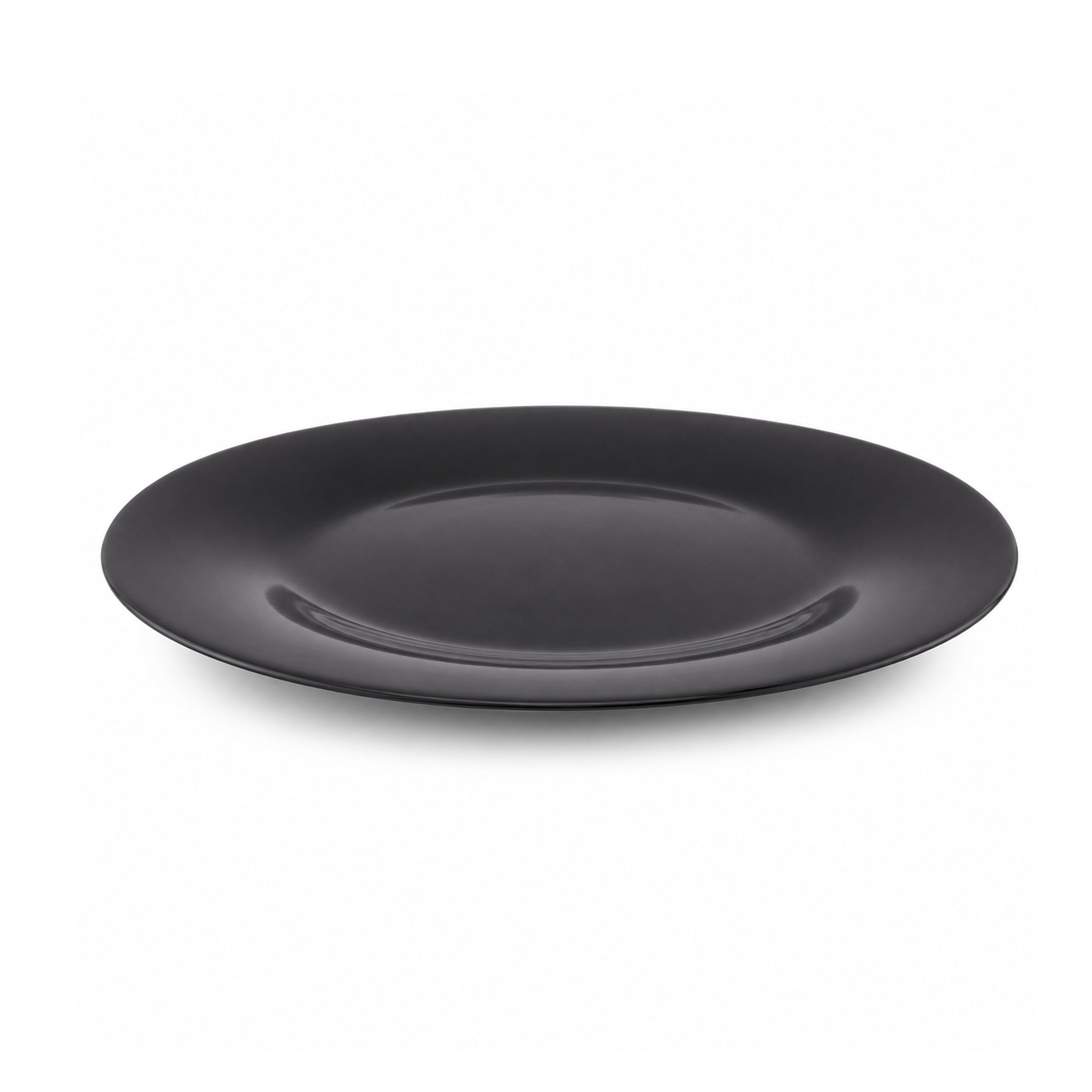 Home Table 10-Inches Black Marble Flat Plates