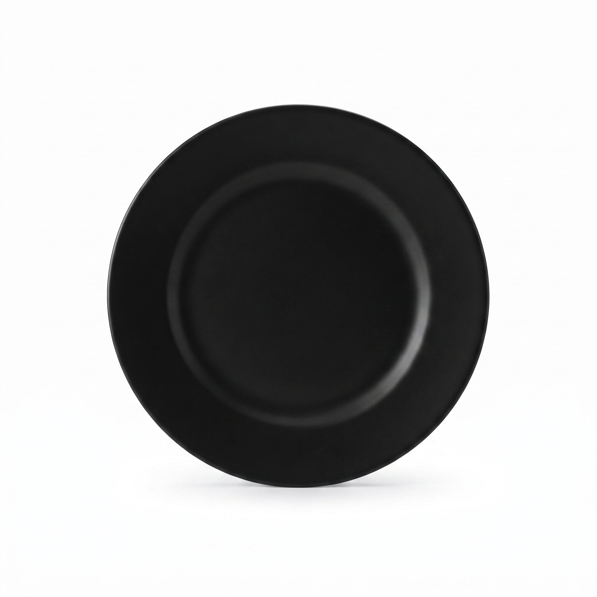 Home Table 10-Inches Black Marble Flat Plates