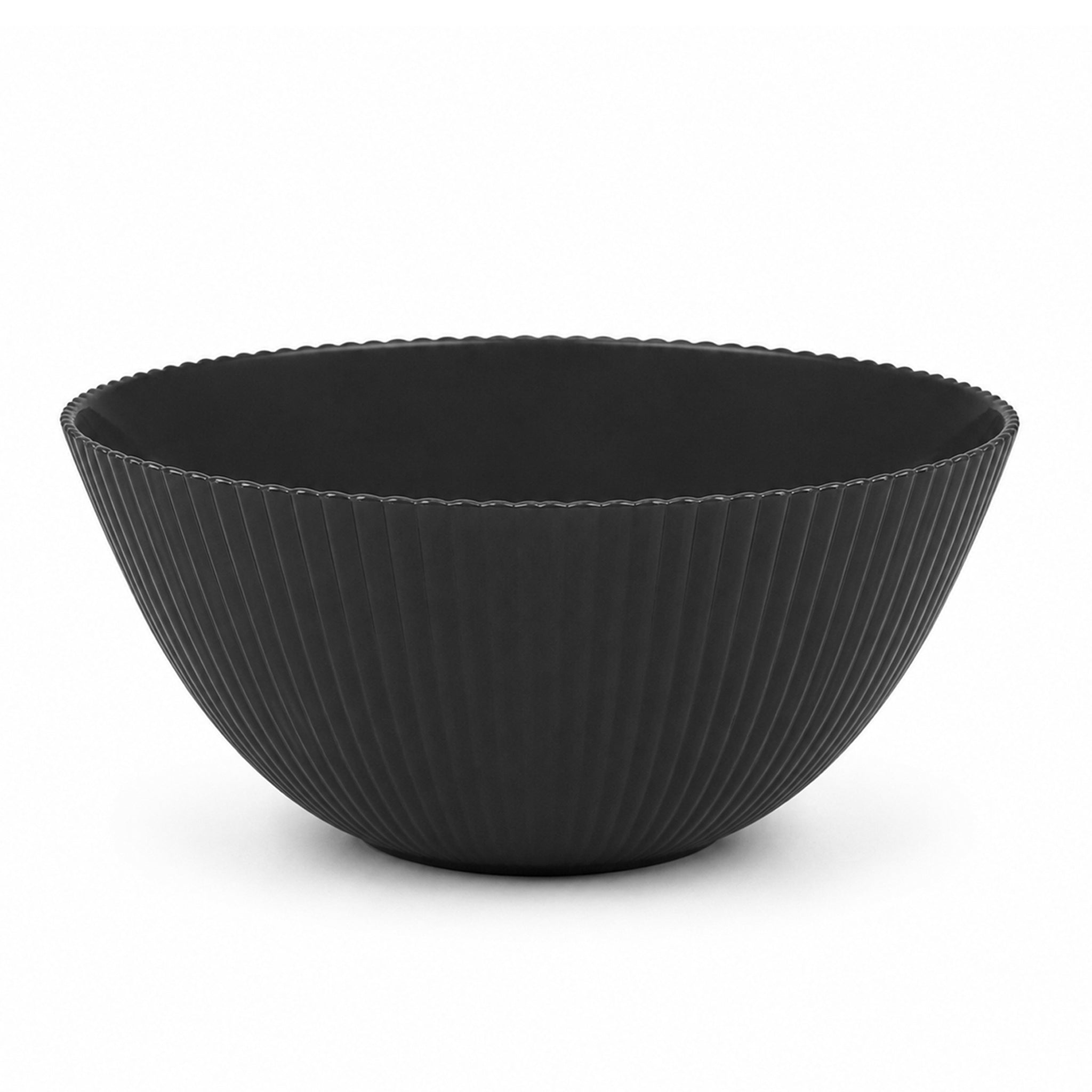 Home Table Opal Black Marble Serving Bowls