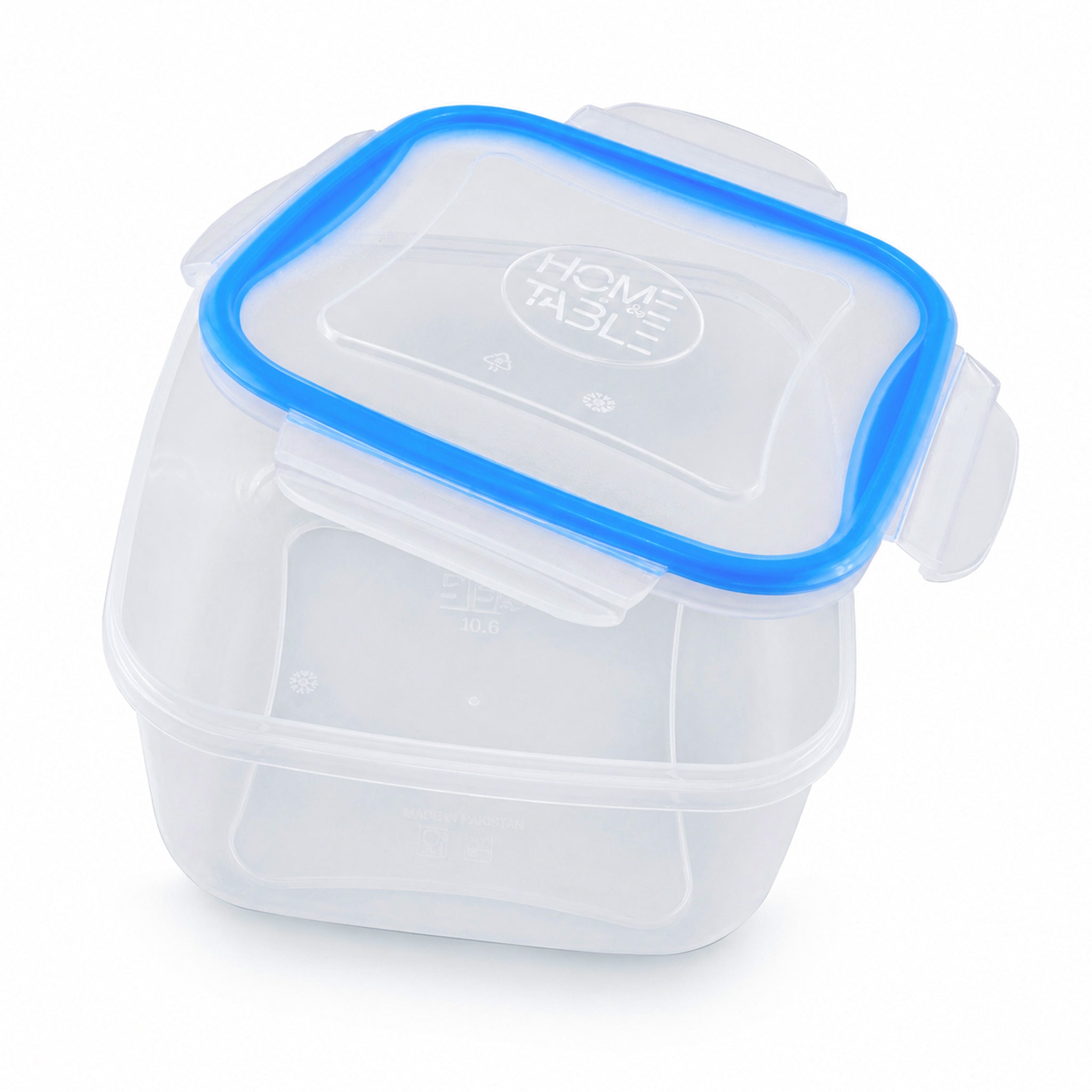 Home Table 3-Liter 2.8Kg Plastic Food Container With Lock Lid