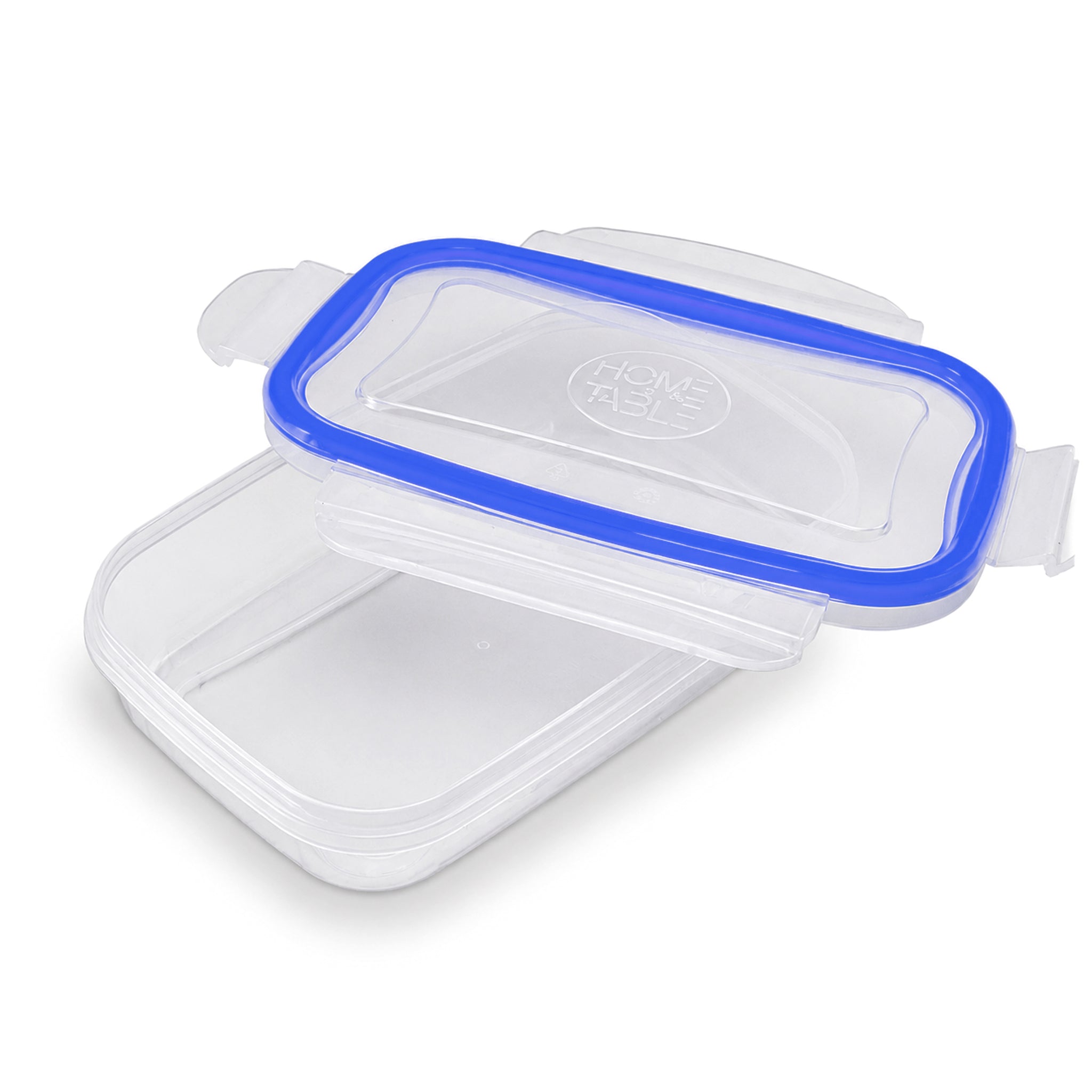 Home Table 0.8-Liter 780g Plastic Food Containers With Lock Lid
