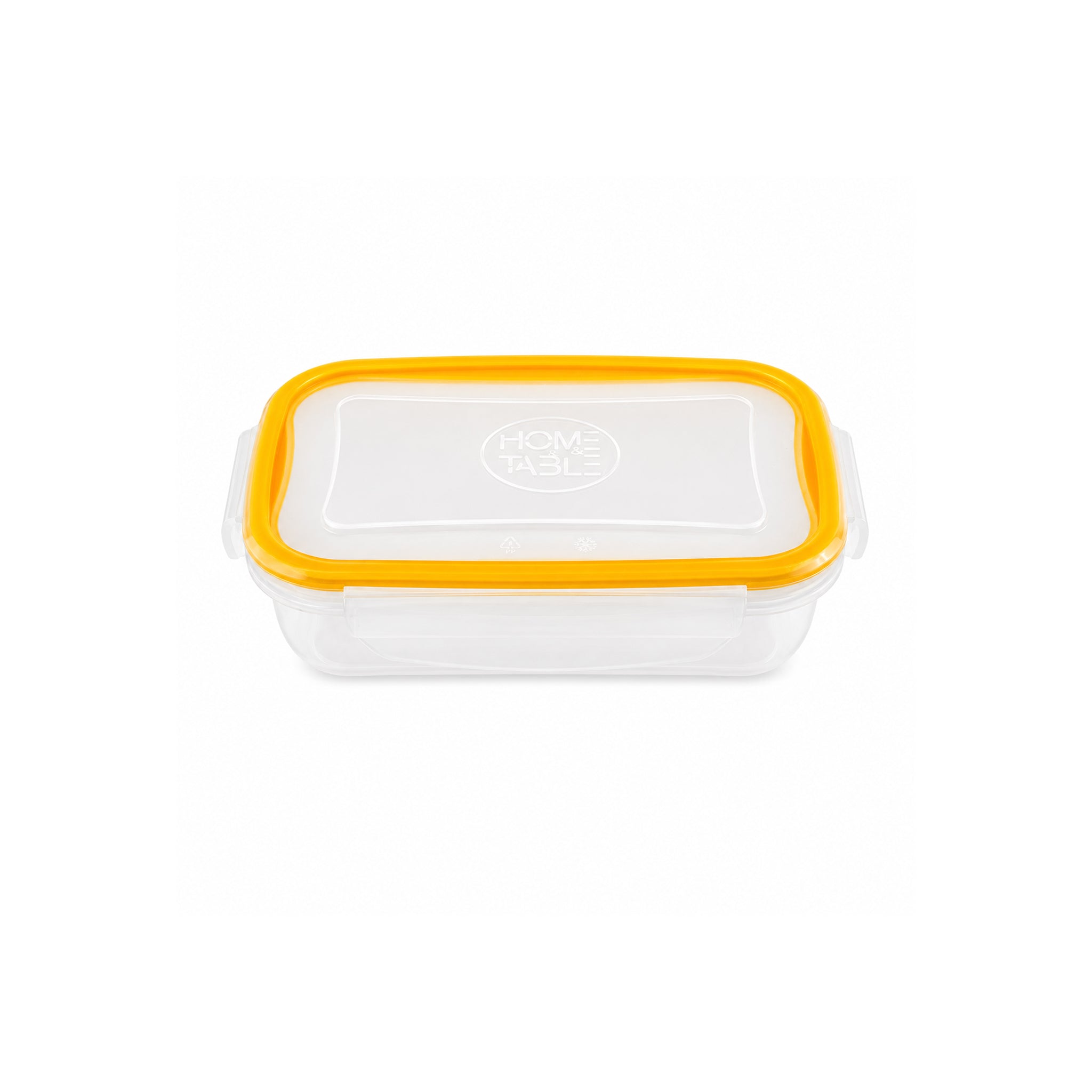 Home Table 0.8-Liter 780g Plastic Food Containers With Lock Lid