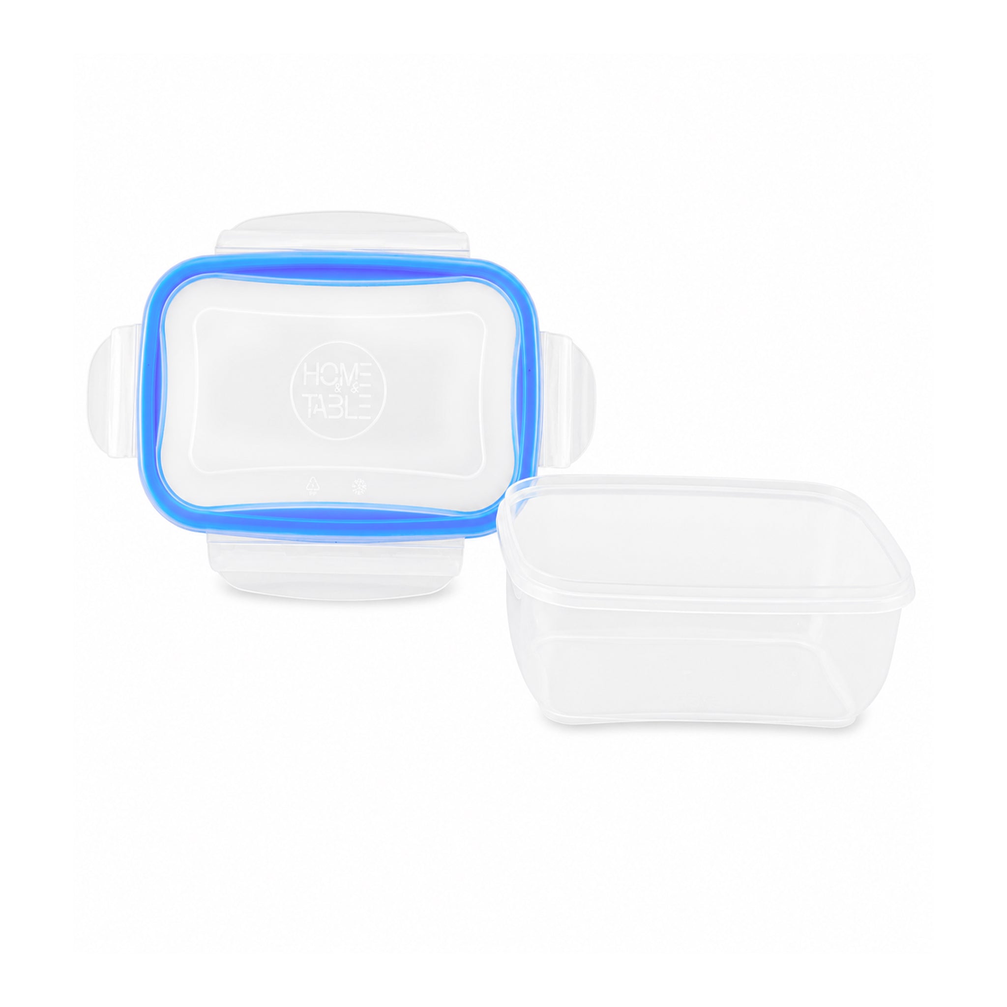 Home Table 1.5-Liter 1.4Kg Plastic Food Containers With Lock Lid