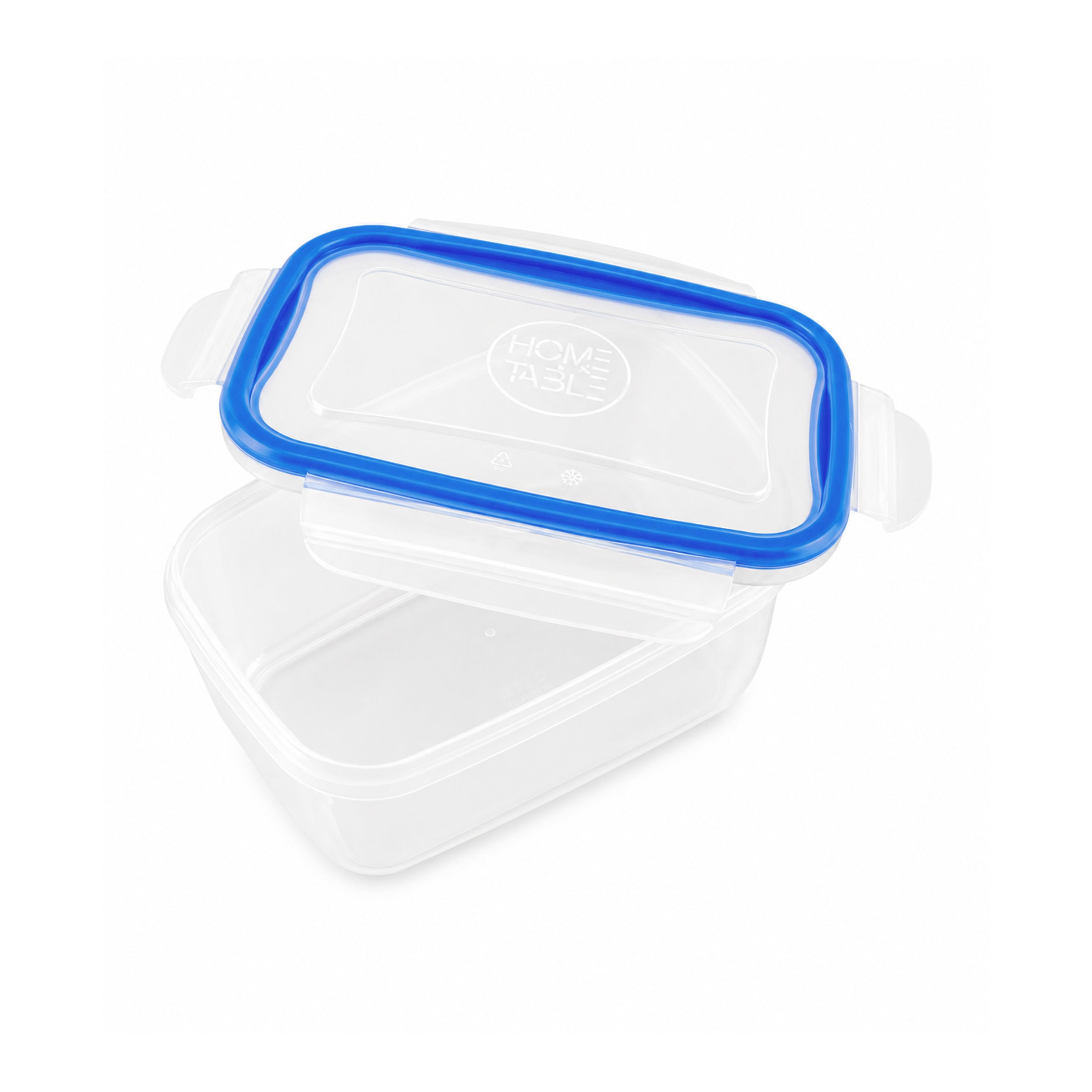 Home Table 1.5-Liter 1.4Kg Plastic Food Containers With Lock Lid