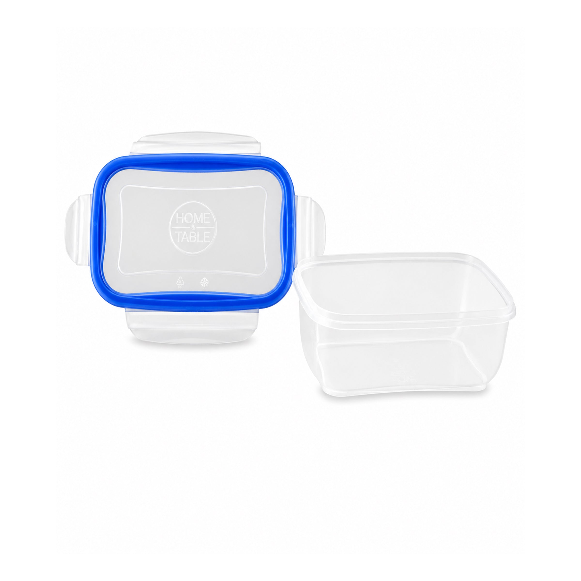 Home Table 1.5-Liter 1.4Kg Plastic Food Containers With Lock Lid