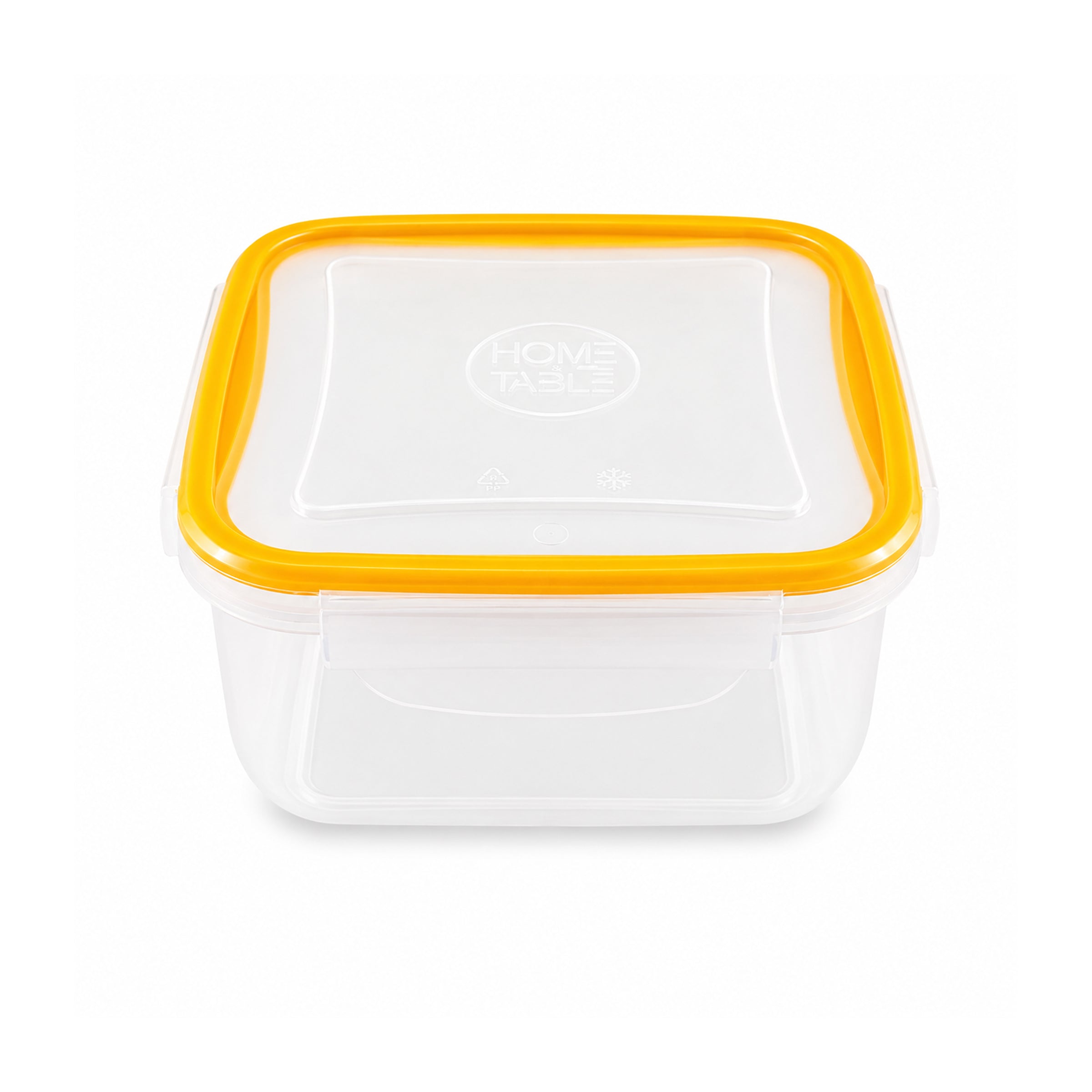 Home Table 1.2-Liter 1.1Kg Plastic Food Containers With Lock Lid