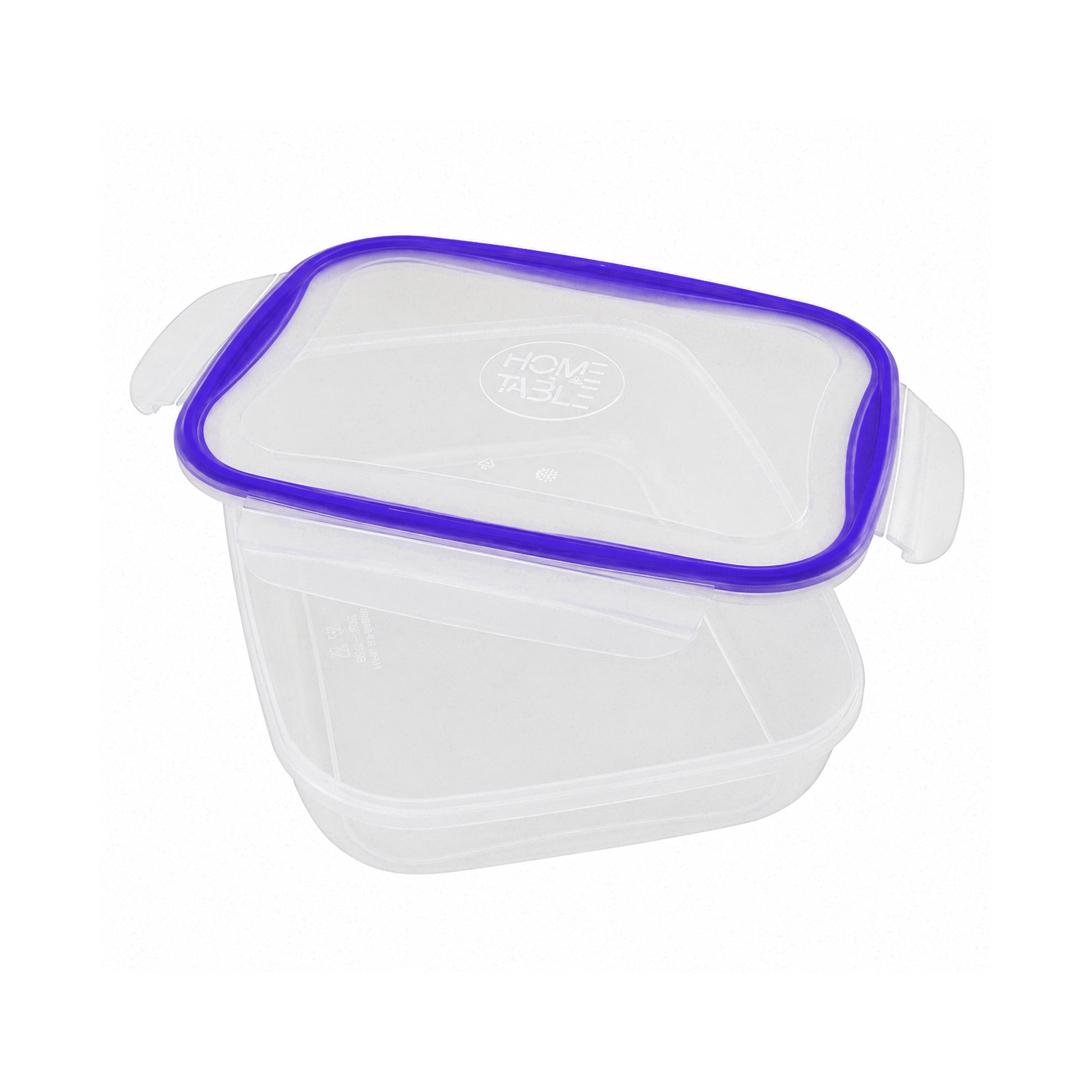 Home Table 3.45-Liter 3.3Kg Plastic Food Container With Lock Lid