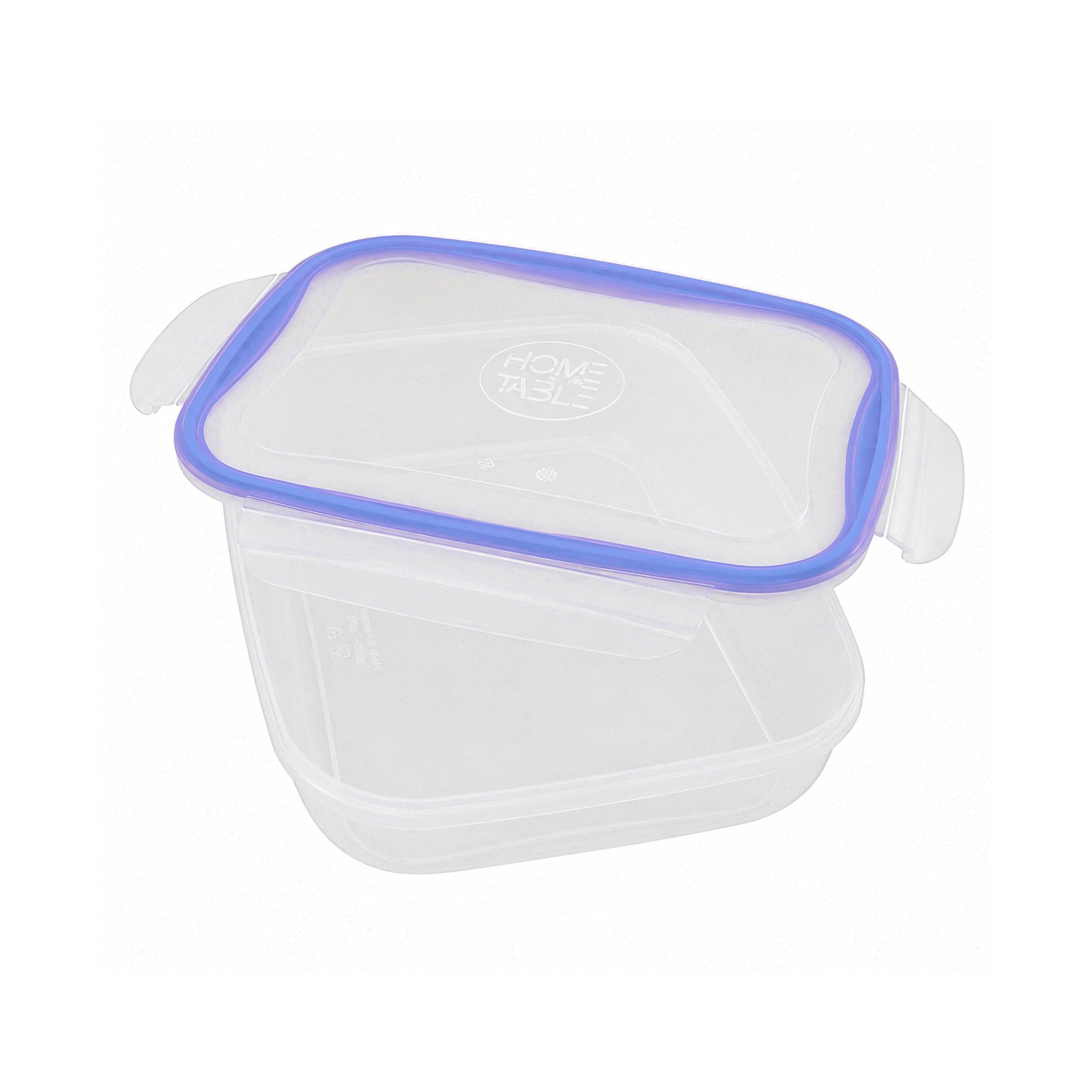 Home Table 3.45-Liter 3.3Kg Plastic Food Container With Lock Lid