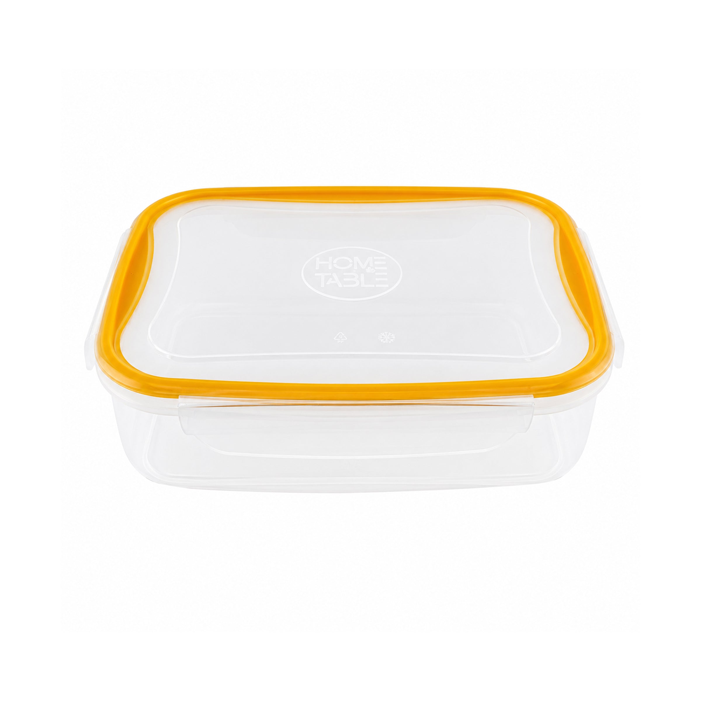 Home Table 3.45-Liter 3.3Kg Plastic Food Container With Lock Lid