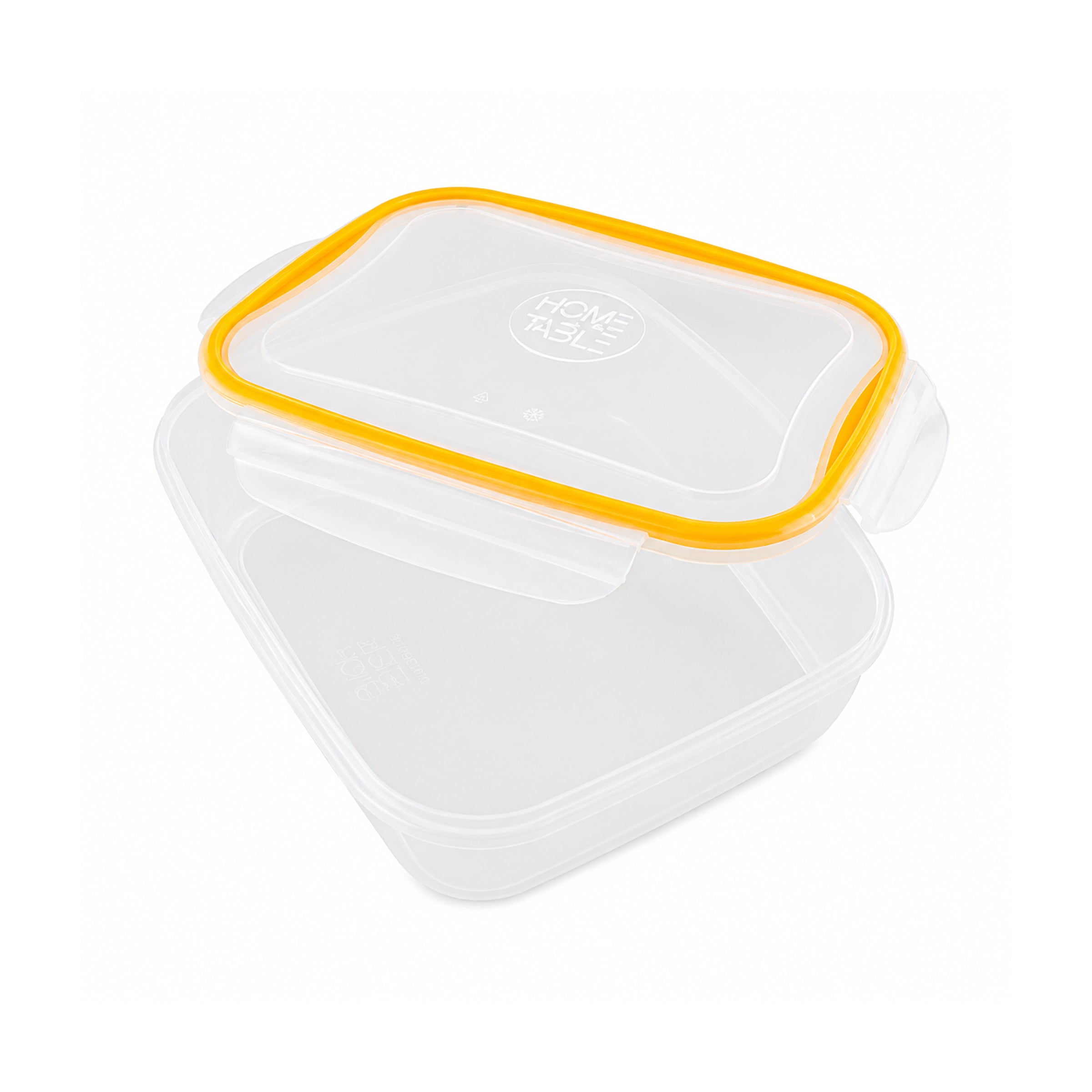 Home Table 3.45-Liter 3.3Kg Plastic Food Container With Lock Lid