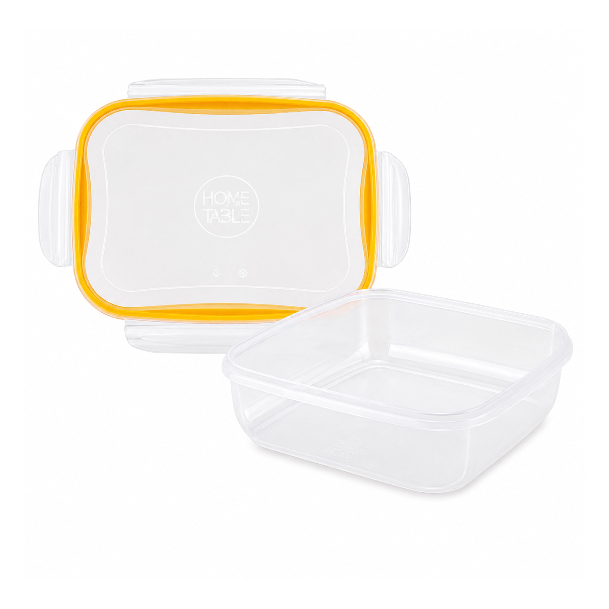 Home Table 3.45-Liter 3.3Kg Plastic Food Container With Lock Lid