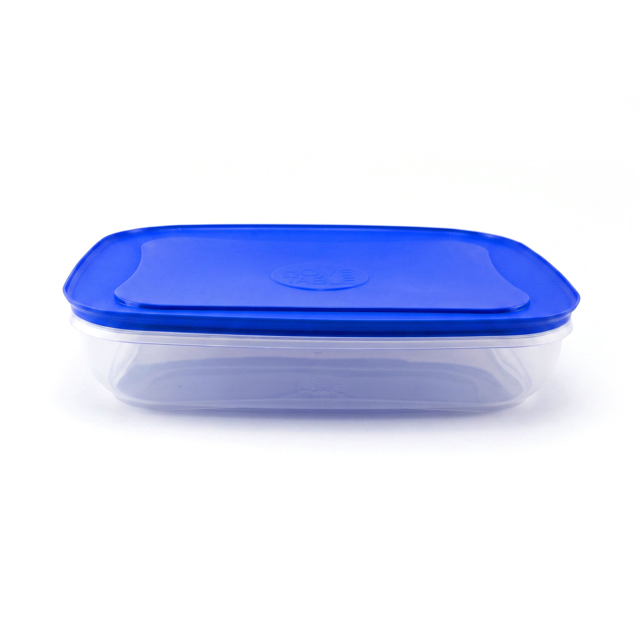 Home Table 2.65-Liter 2.5Kg Blue Plastic Food Container