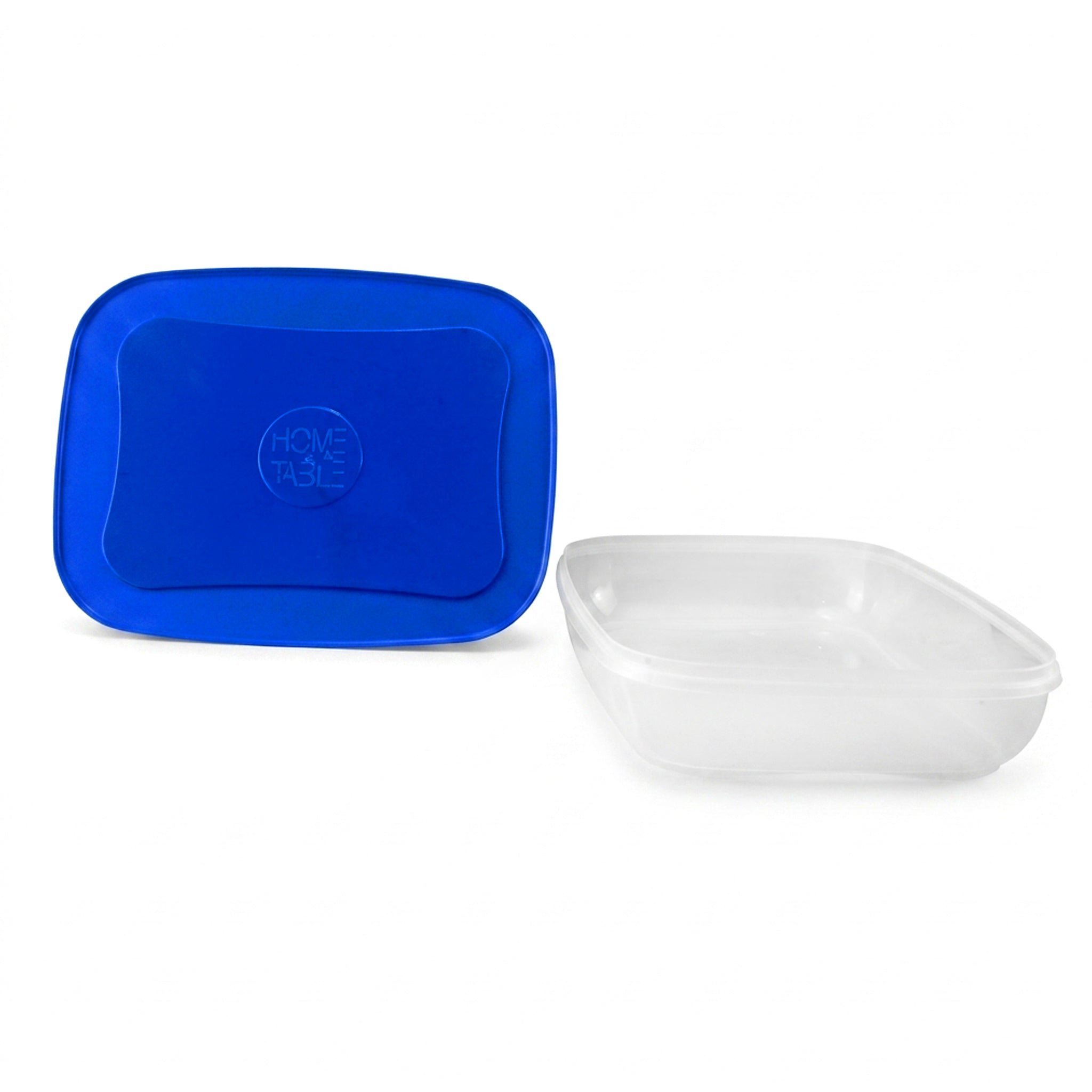 Home Table 2.65-Liter 2.5Kg Blue Plastic Food Container