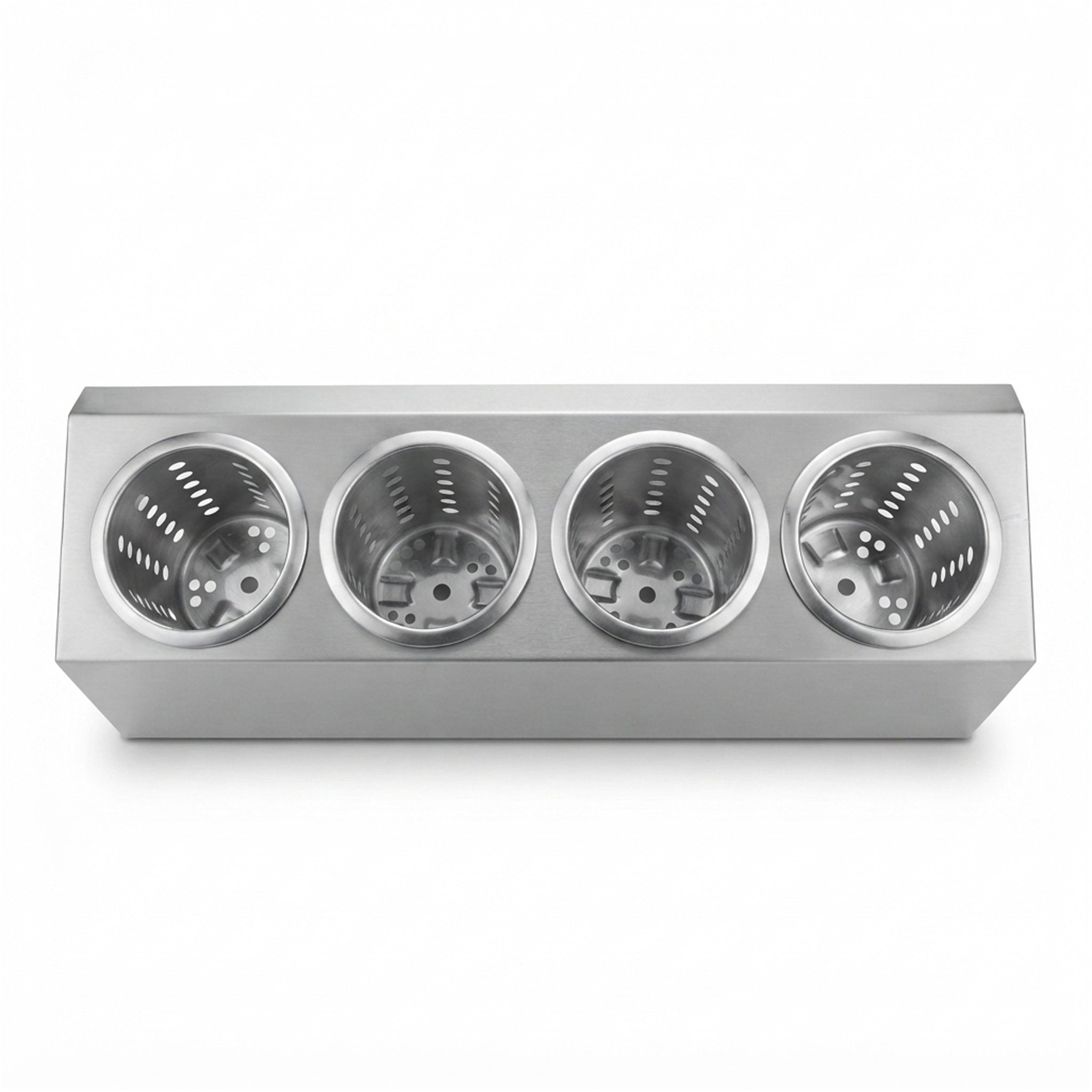 Mart 3-portion and 4-portion Stainless Steel Cutlery Holders