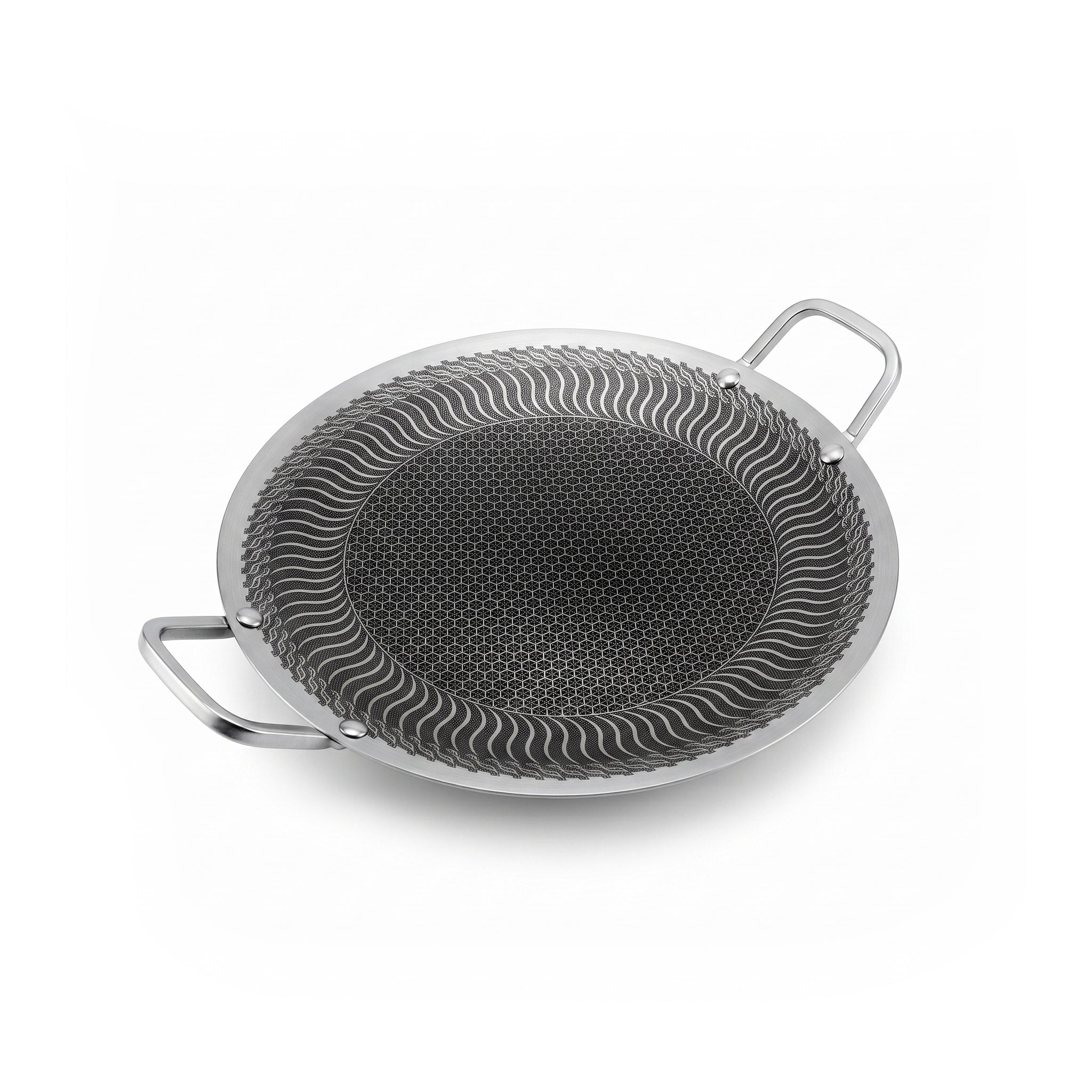 Flanek Stainless Steel Black And White Laser Coating Induction Griddles