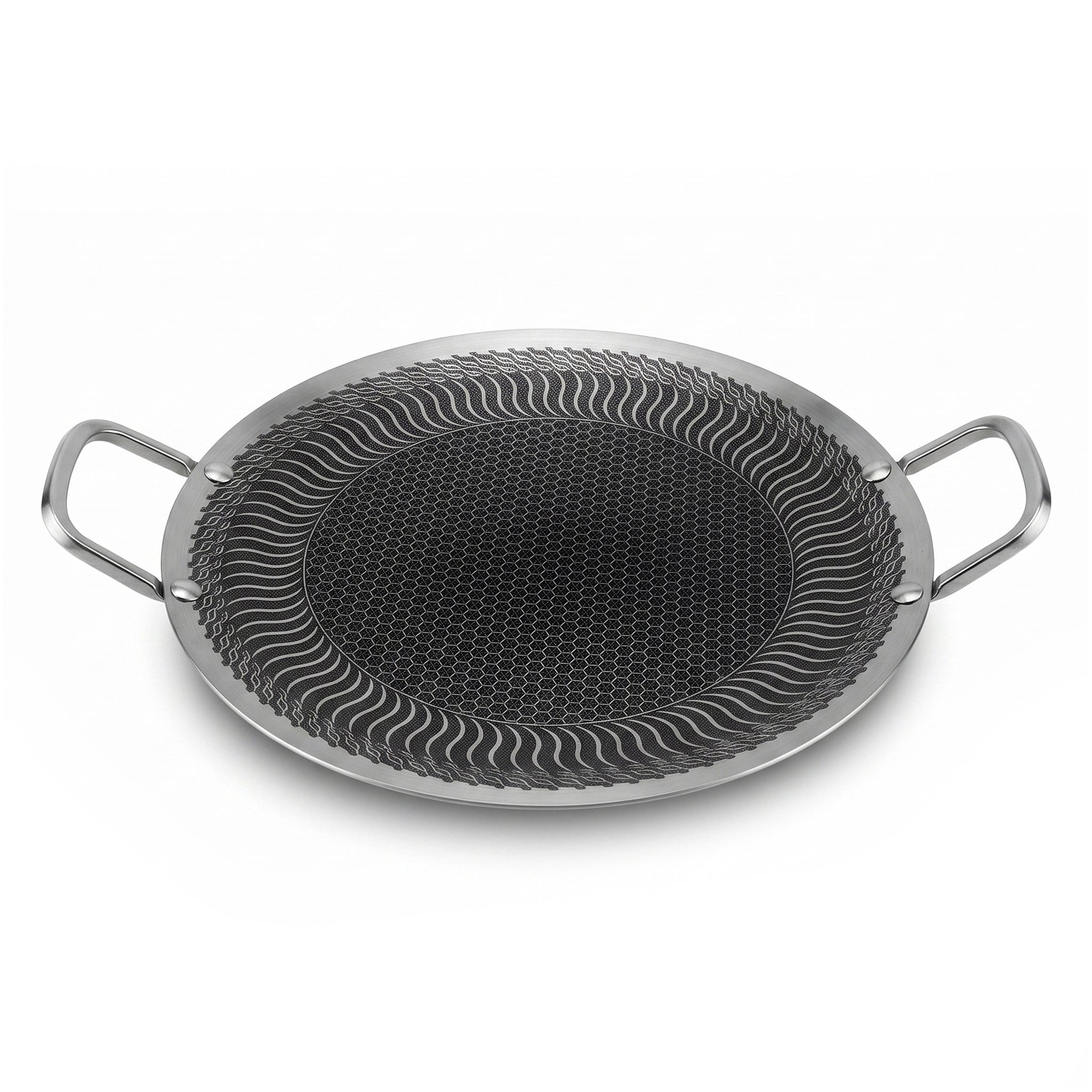 Flanek Stainless Steel Black And White Laser Coating Induction Griddles