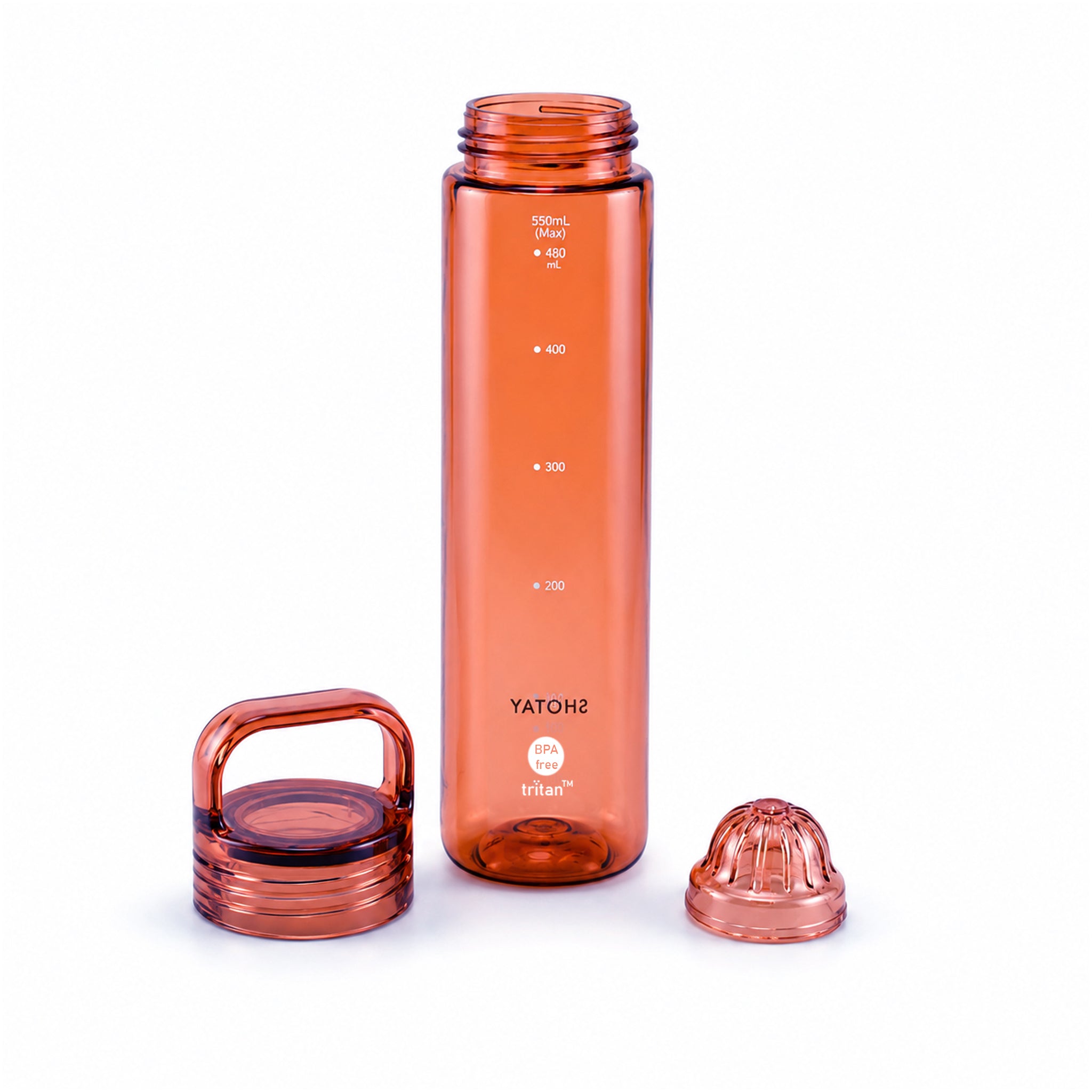 Shotay 550 ML Plastic Detox Water Bottle