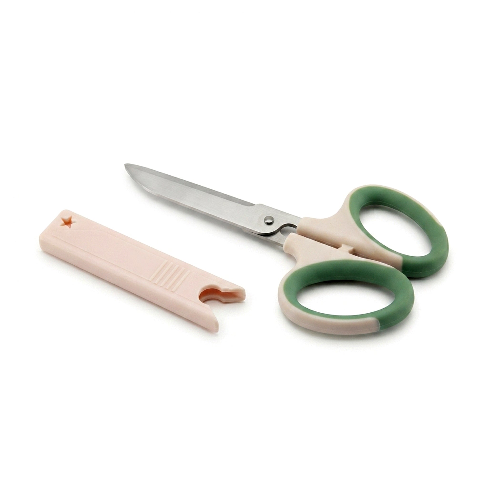 Aitos 15 Cm Stainless Steel Scissors With Silicon Cover