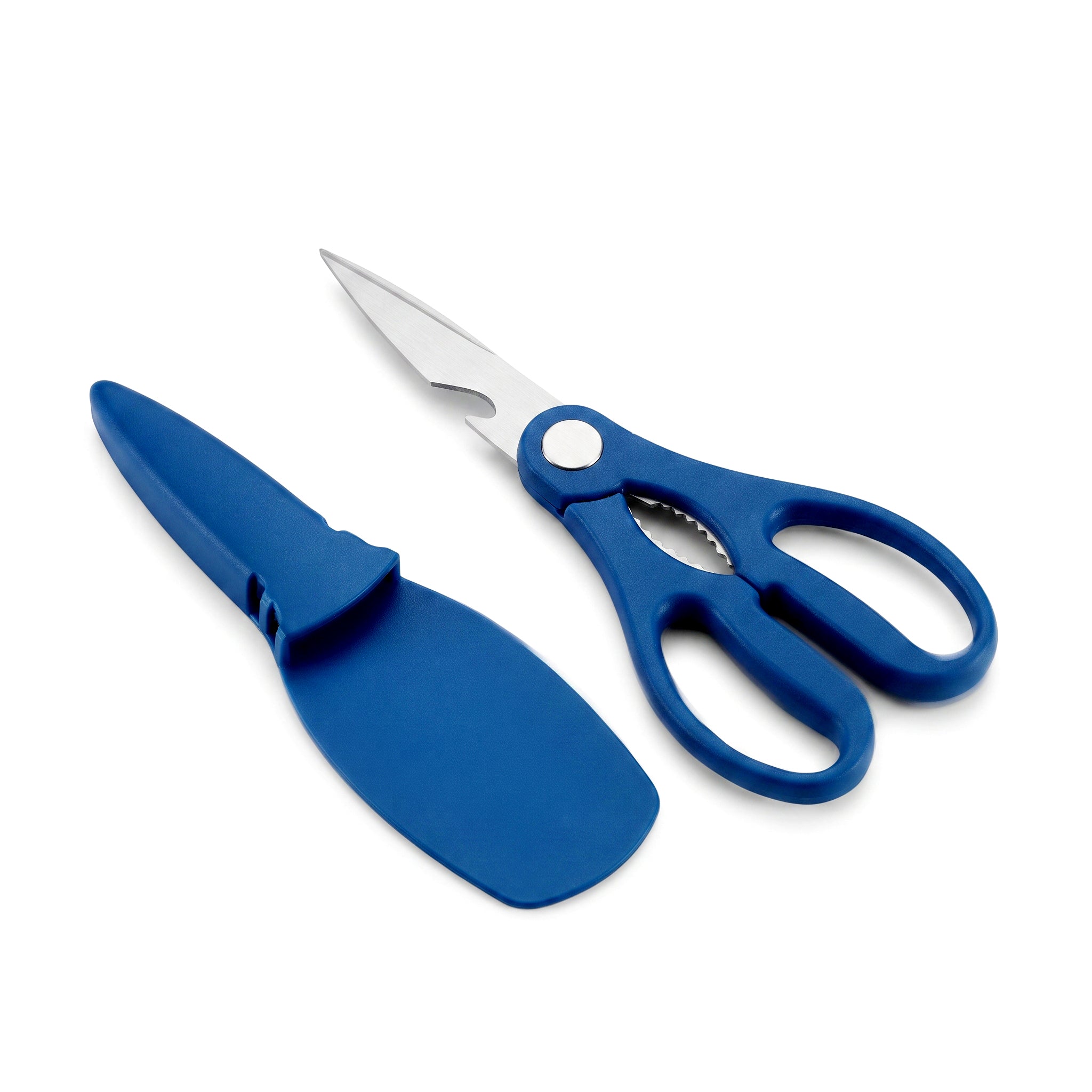 Aitos 22 Cm Stainless Steel Scissors With Silicon Pocket