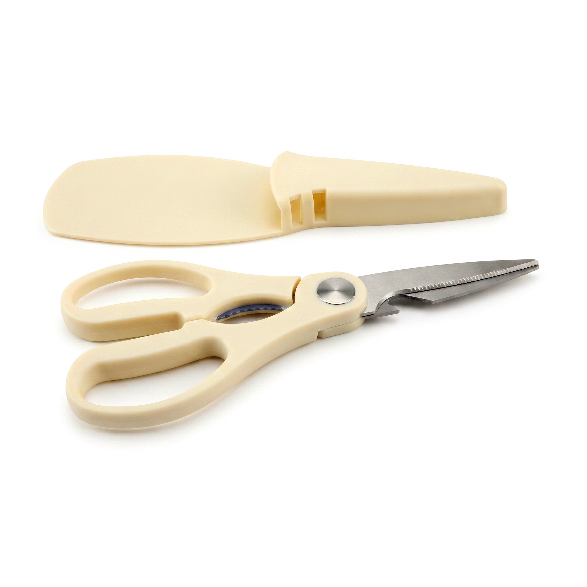 Aitos 22 Cm Stainless Steel Scissors With Silicon Pocket
