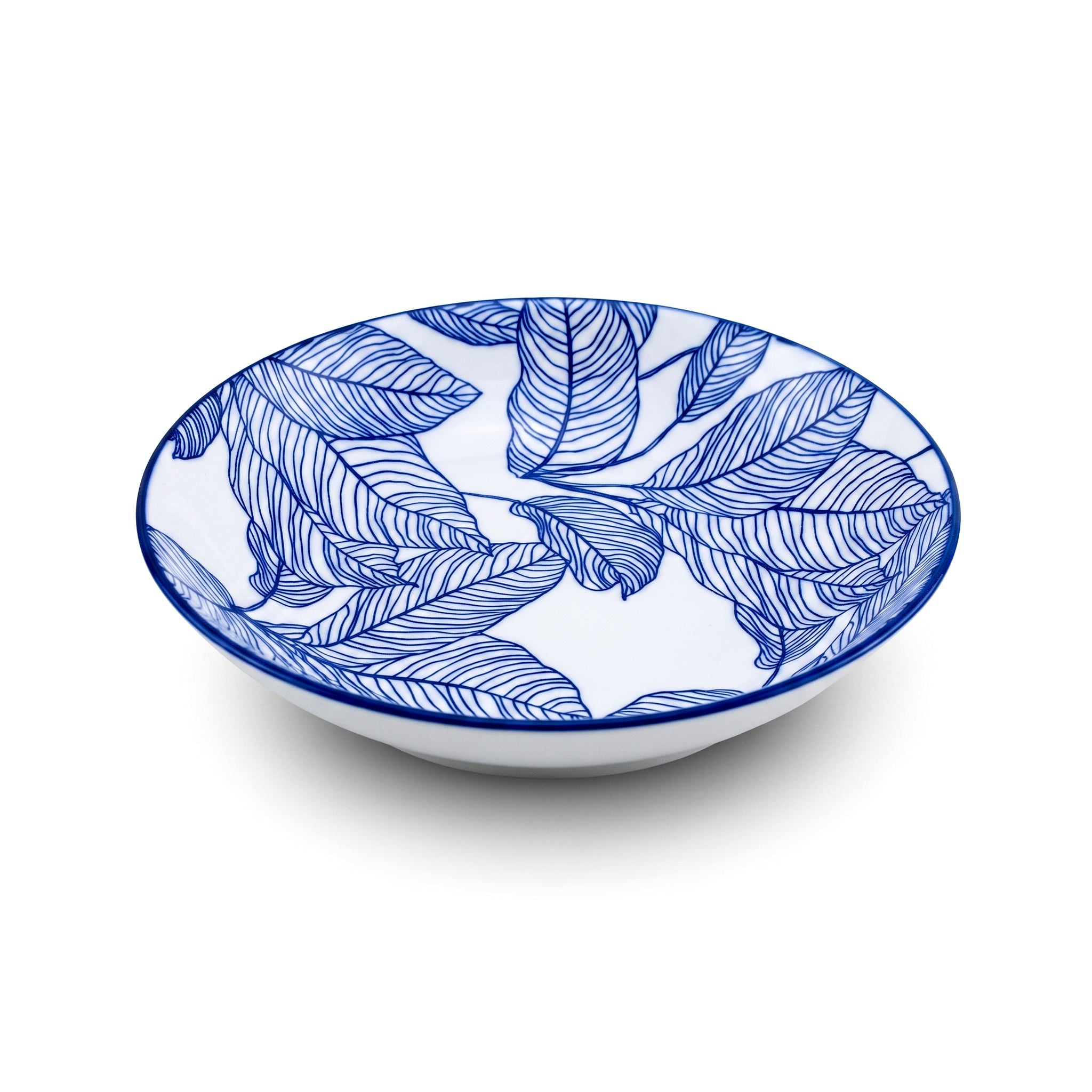 Gupan 8-Inch Marble Soup Plates
