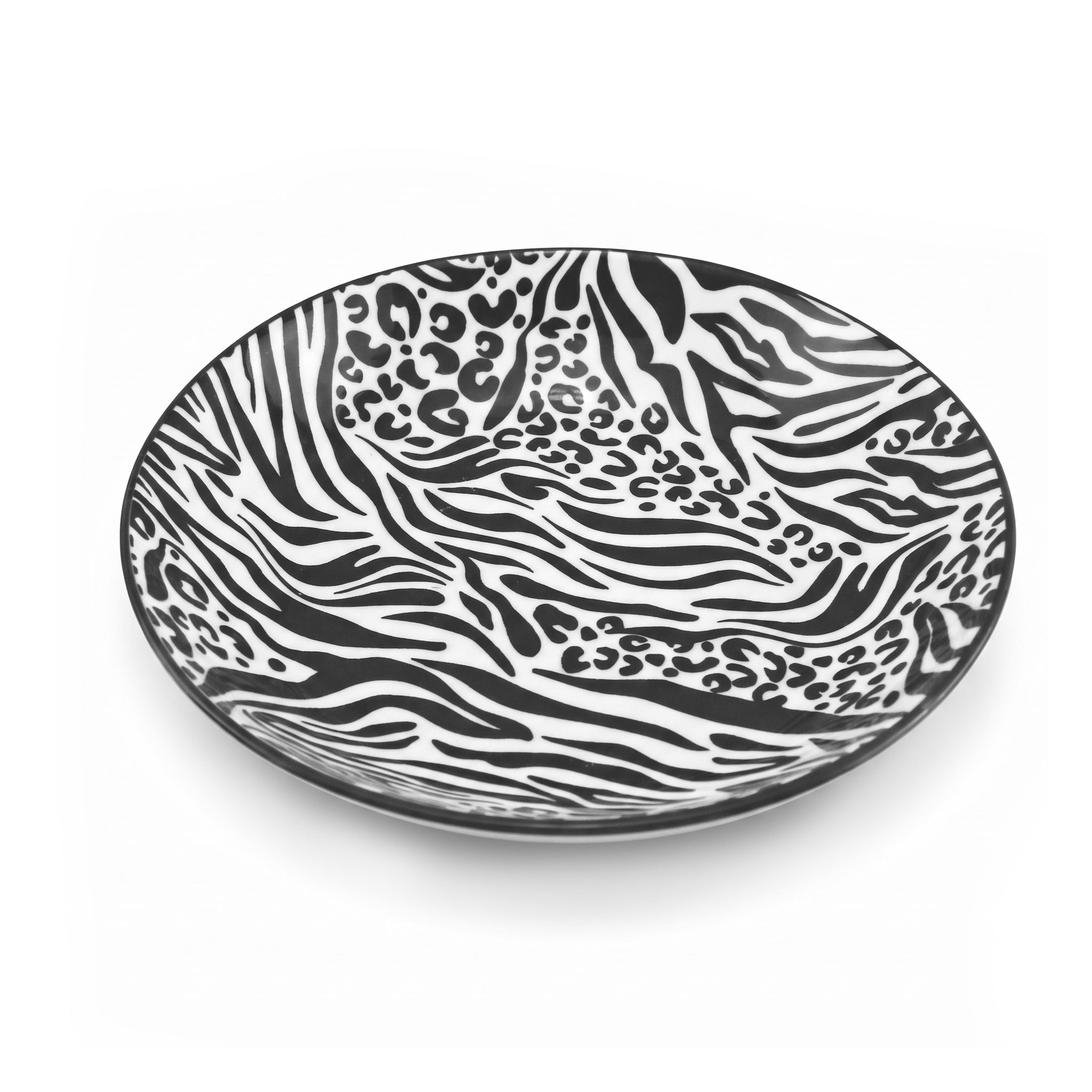 Gupan 8-Inch Marble Soup Plates