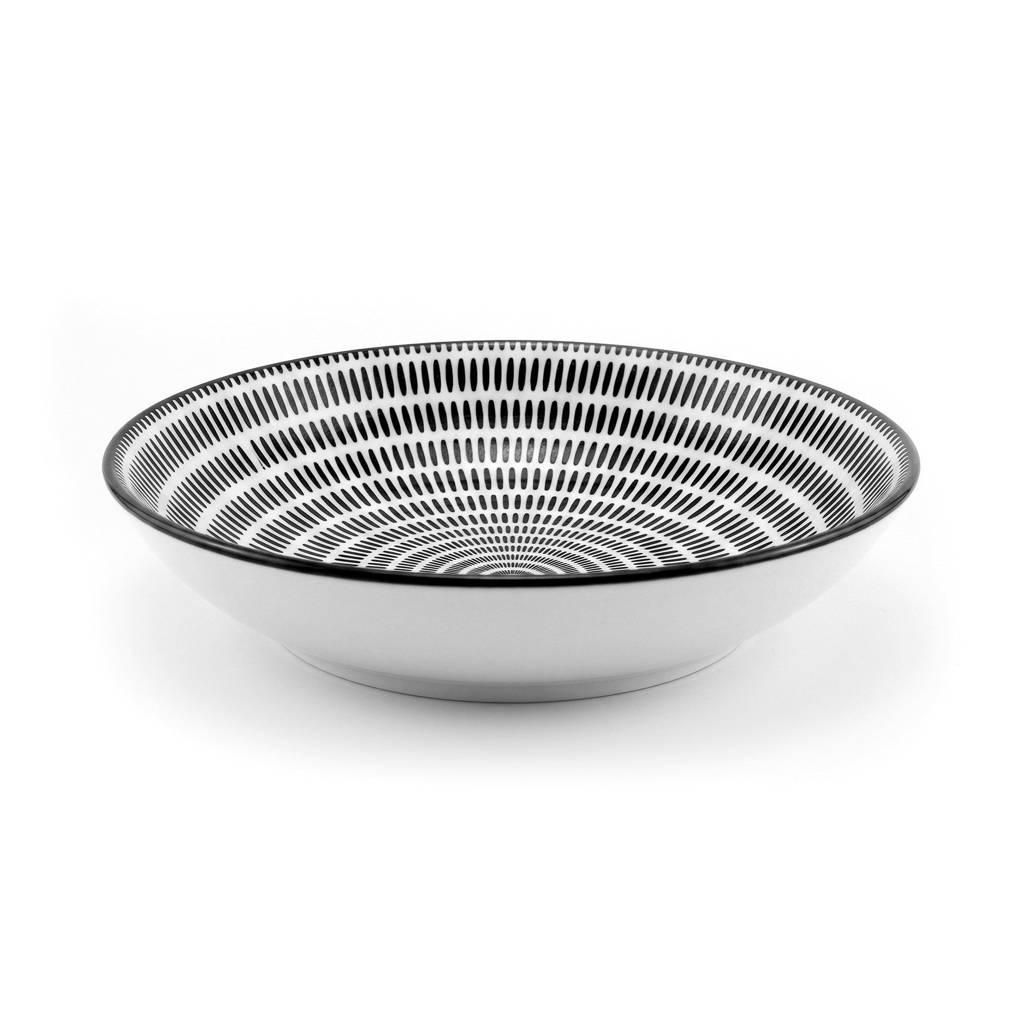 Gupan 8-Inch Marble Soup Plates