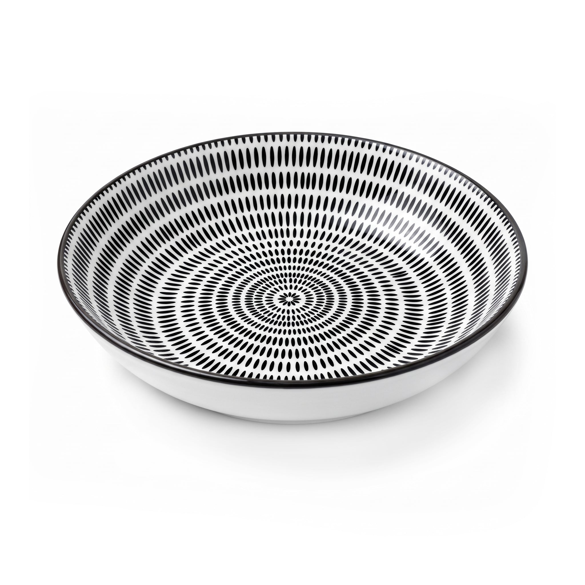 Gupan 8-Inch Marble Soup Plates