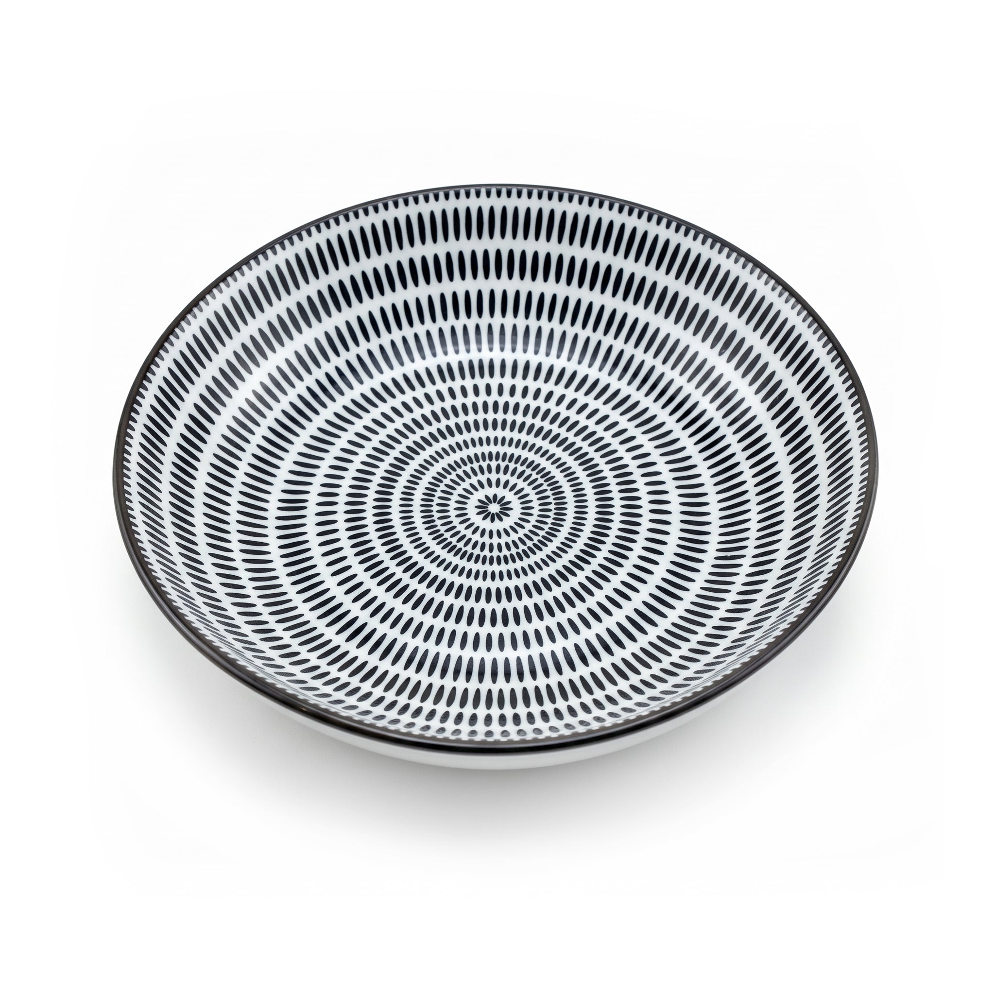 Gupan 8-Inch Marble Soup Plates
