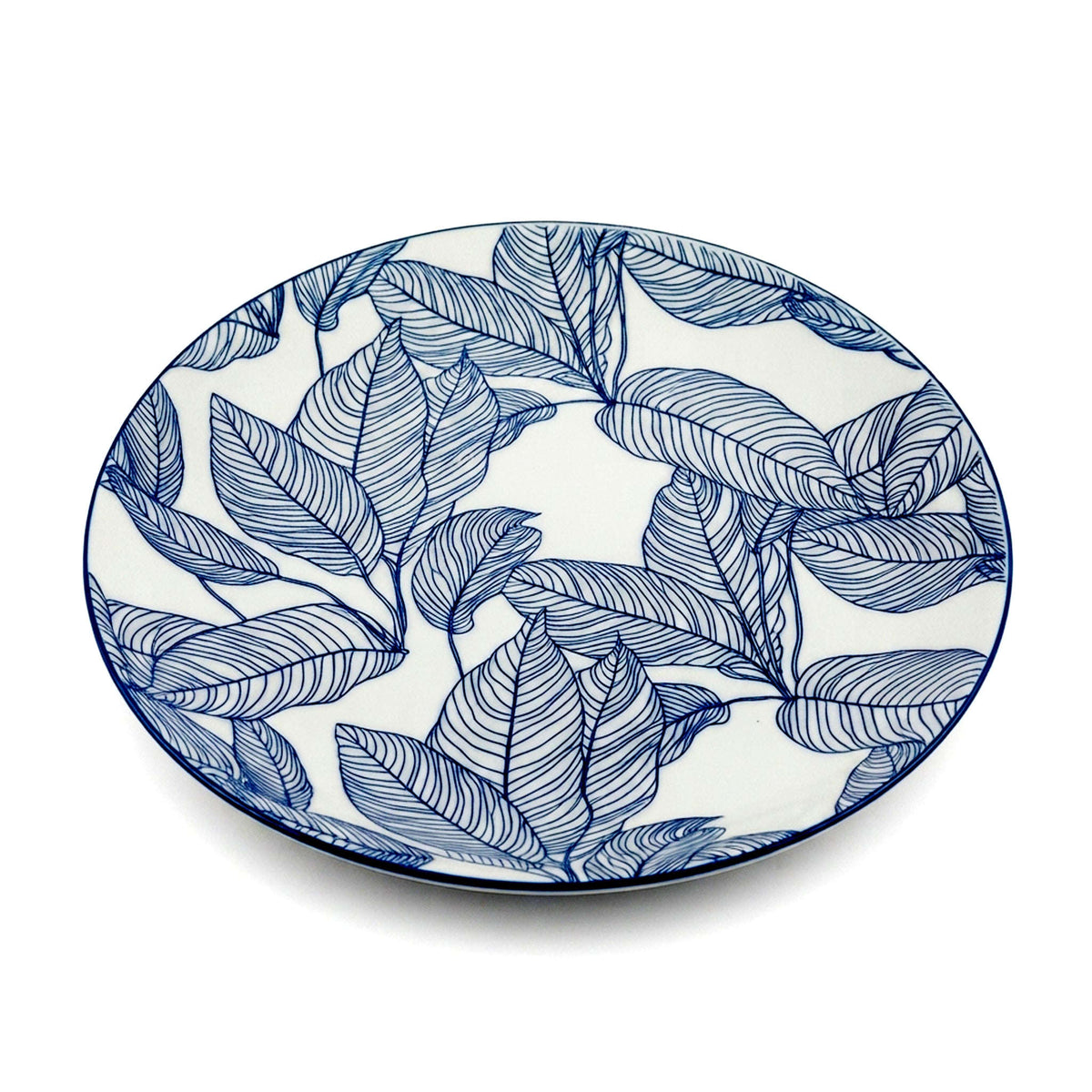 Gupan 10-Inch Marble Flat Dinner Plates Kaka Bawa Sons