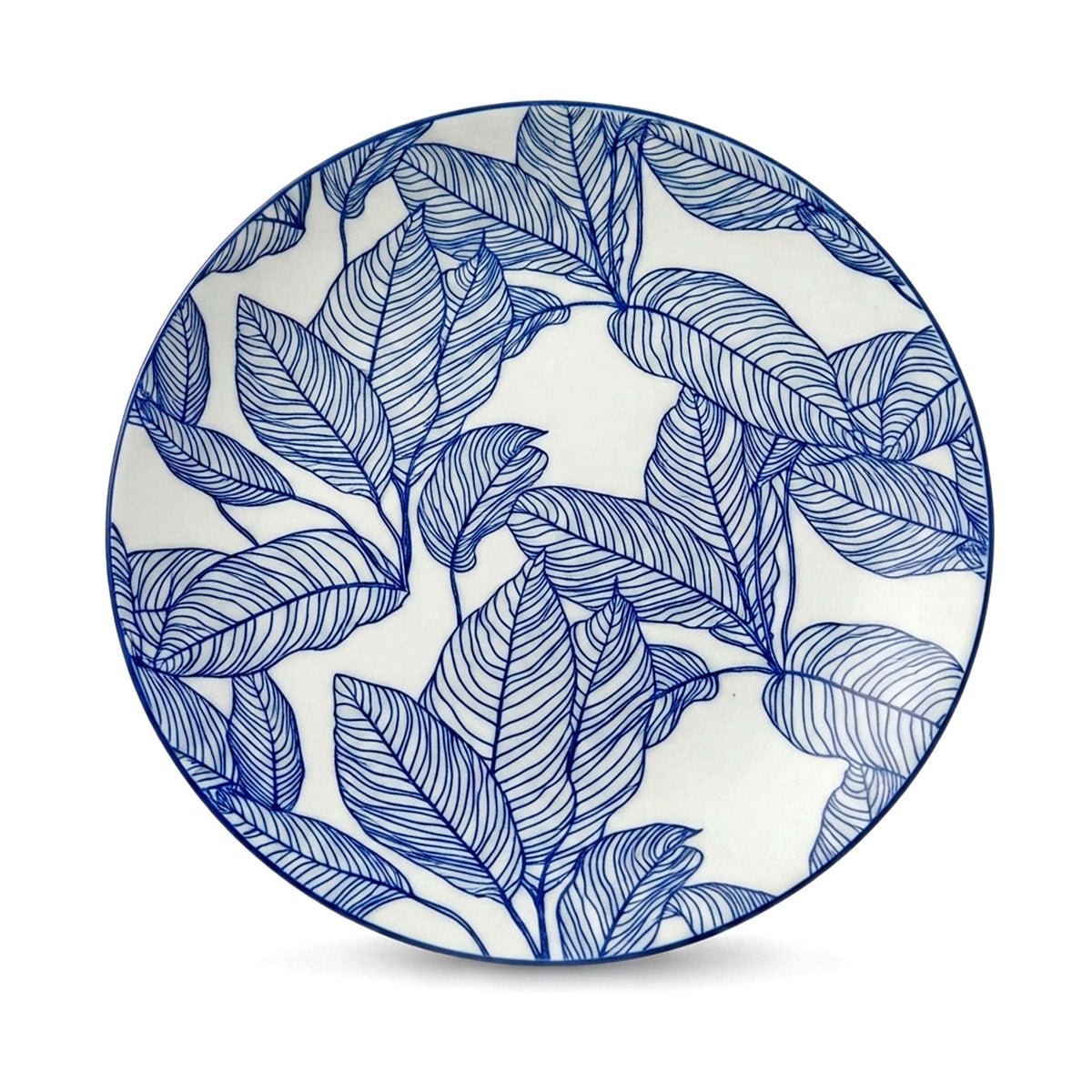 Gupan 10-Inch Marble Flat Dinner Plates Kaka Bawa Sons