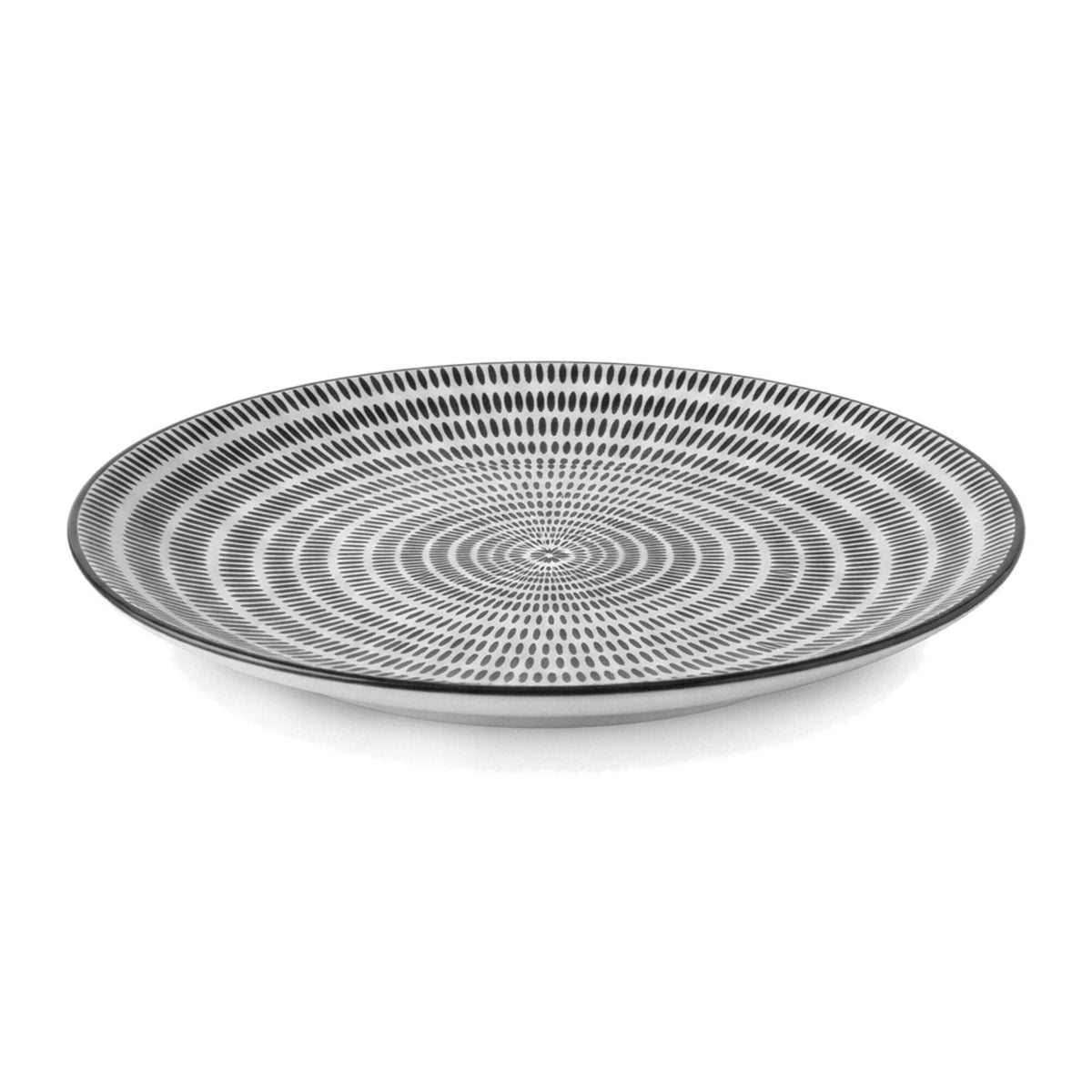 Gupan 10-Inch Marble Flat Dinner Plates Kaka Bawa Sons