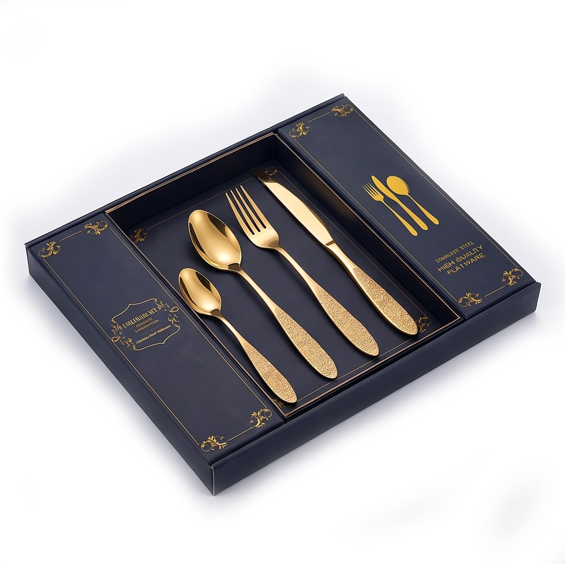 Alomi 24-Pieces Stainless Steel Cutlery Sets