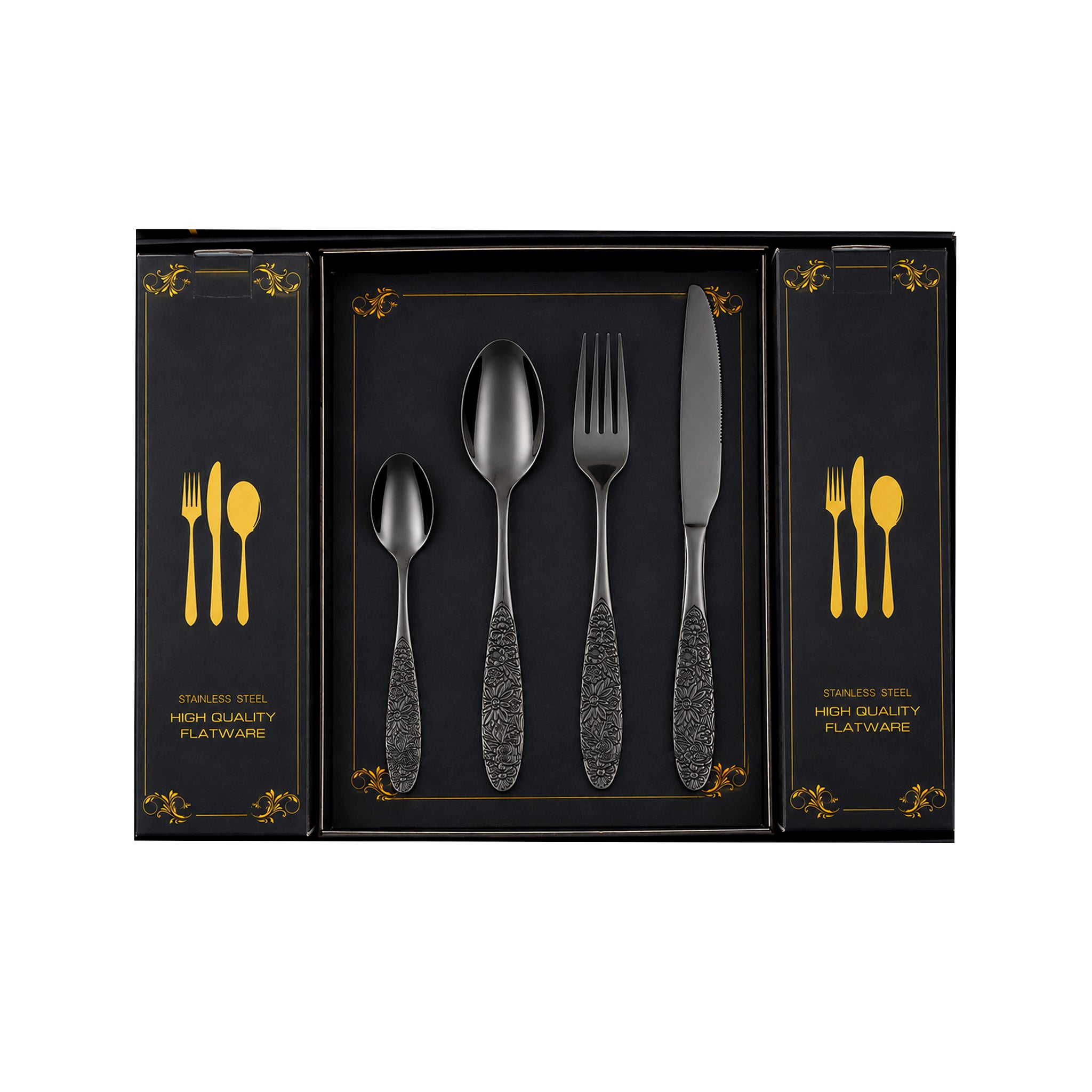 Alomi 24-Pieces Stainless Steel Cutlery Sets