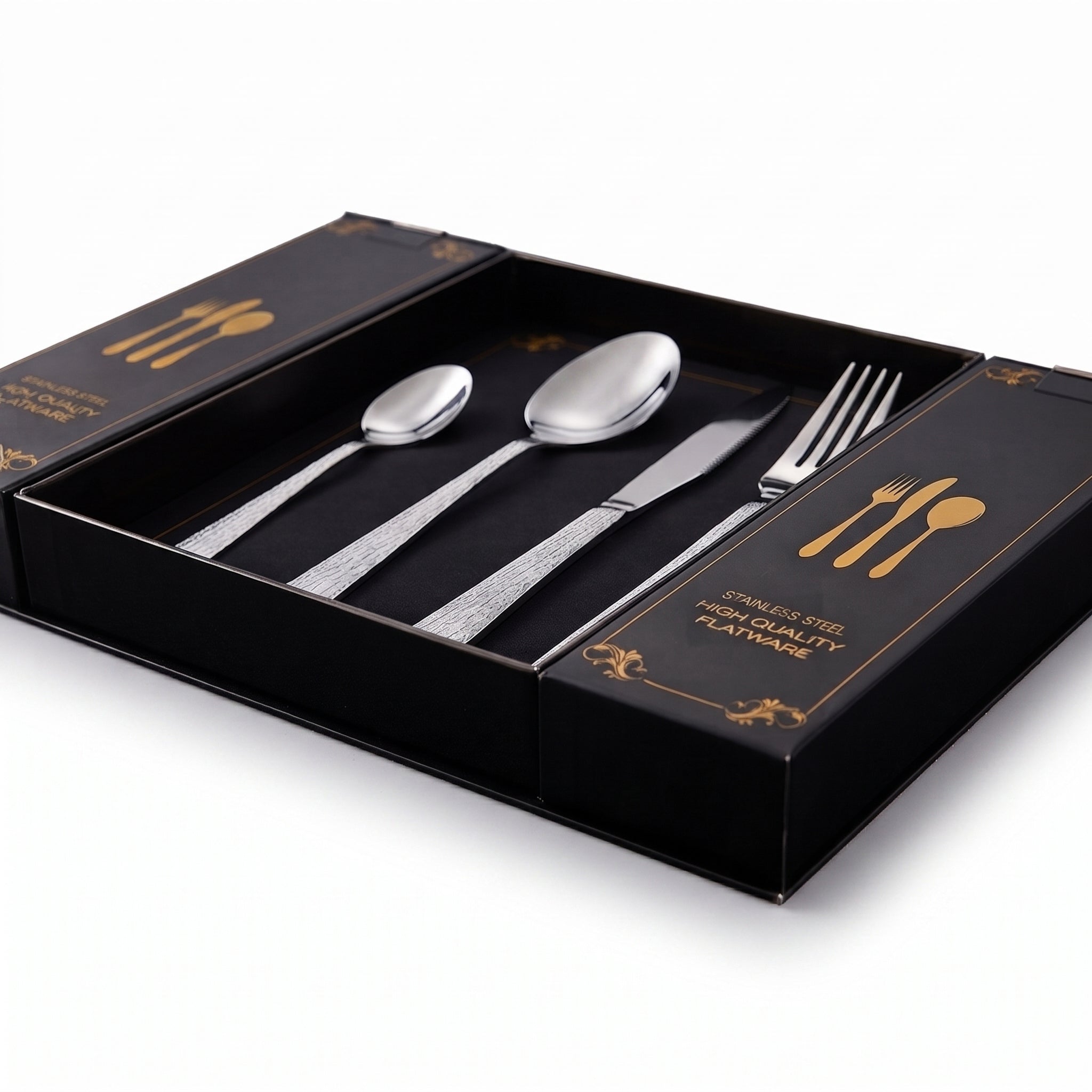 Alomi 24-Pieces Stainless Steel Cutlery Sets