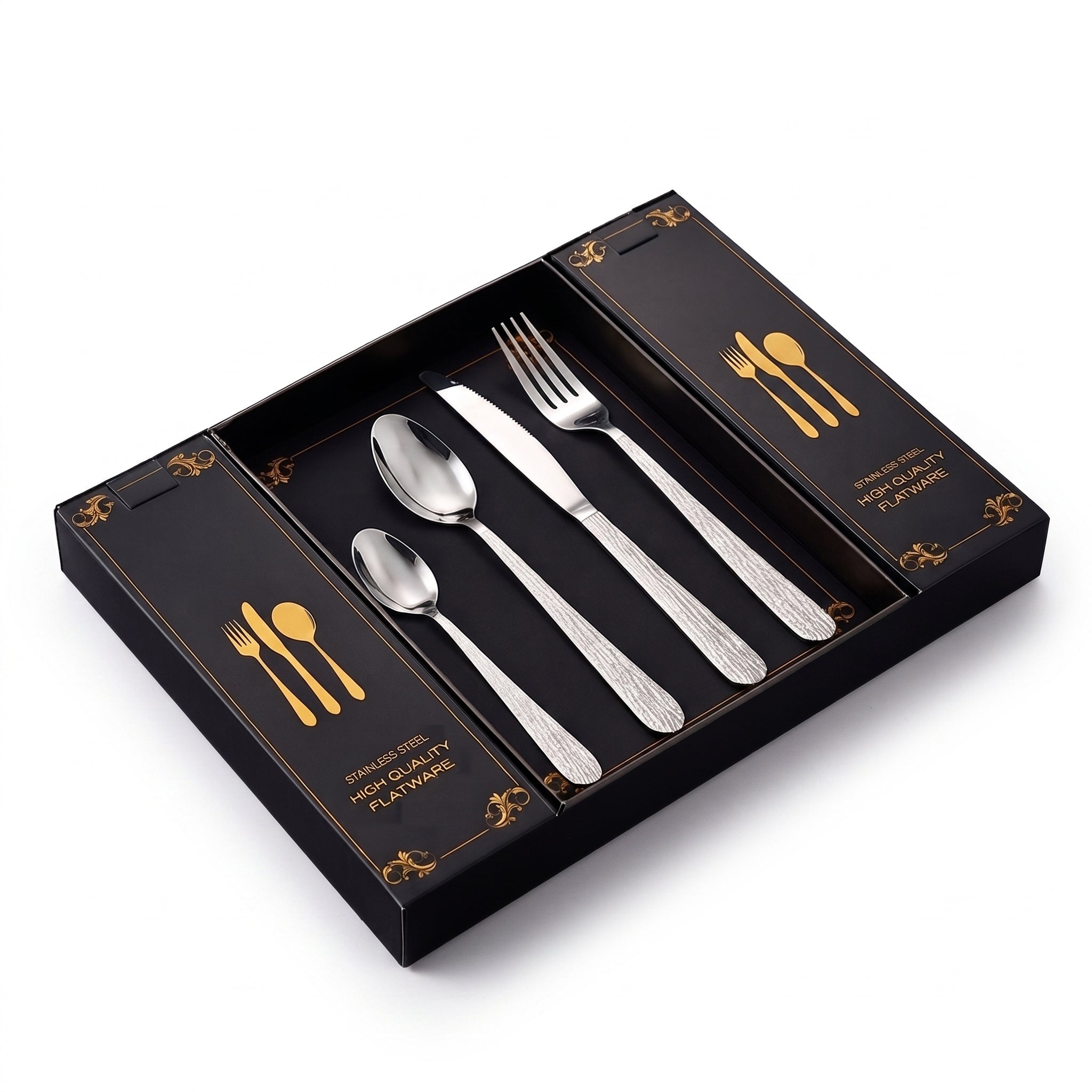 Alomi 24-Pieces Stainless Steel Cutlery Sets