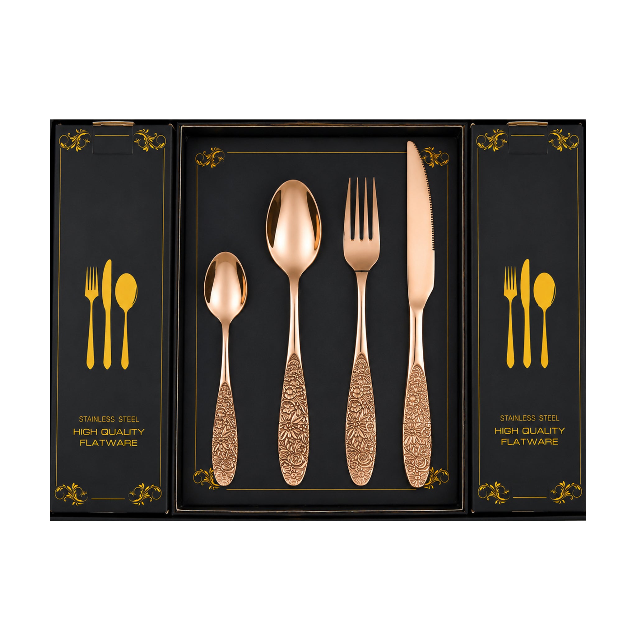 Alomi 24-Pieces Stainless Steel Cutlery Sets