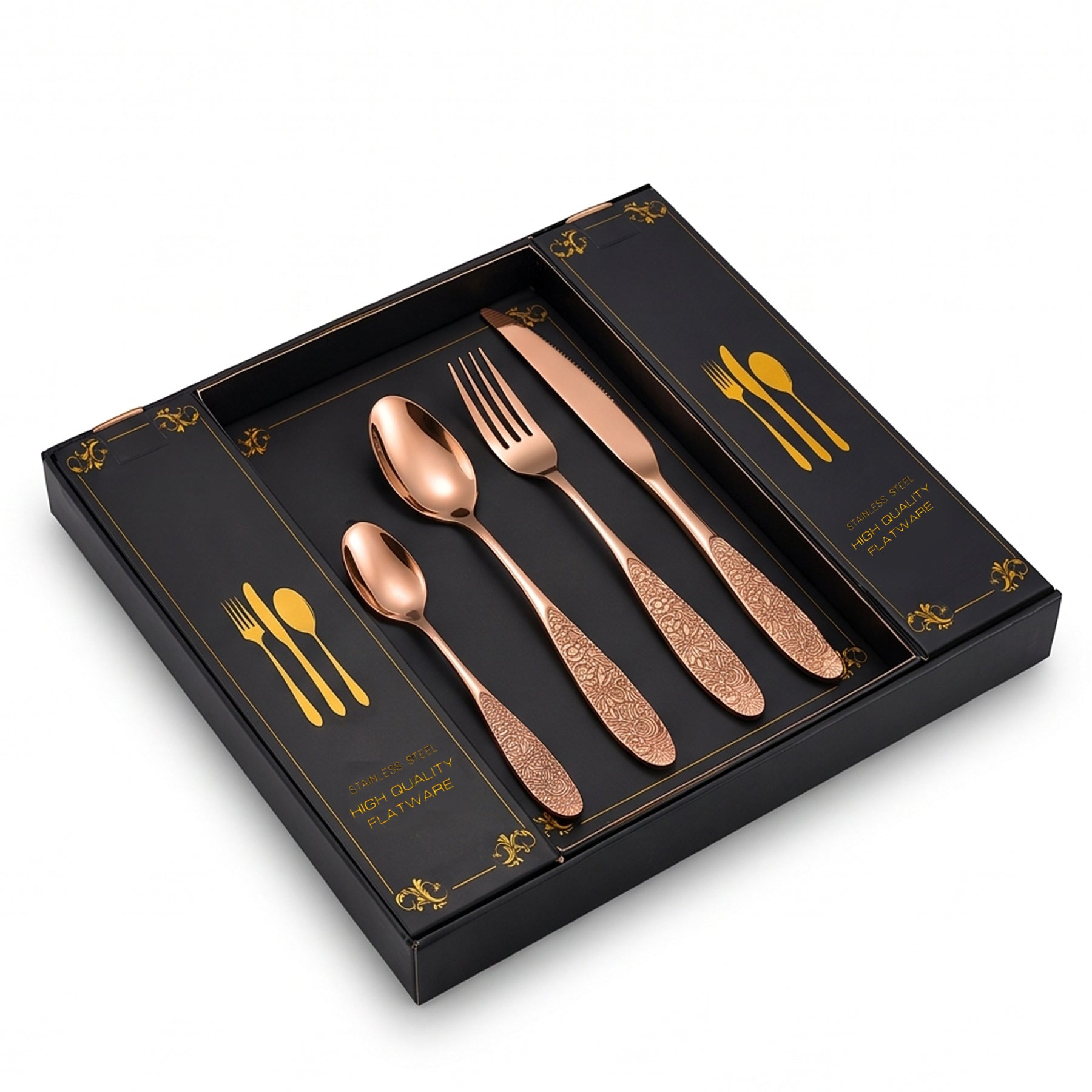 Alomi 24-Pieces Stainless Steel Cutlery Sets
