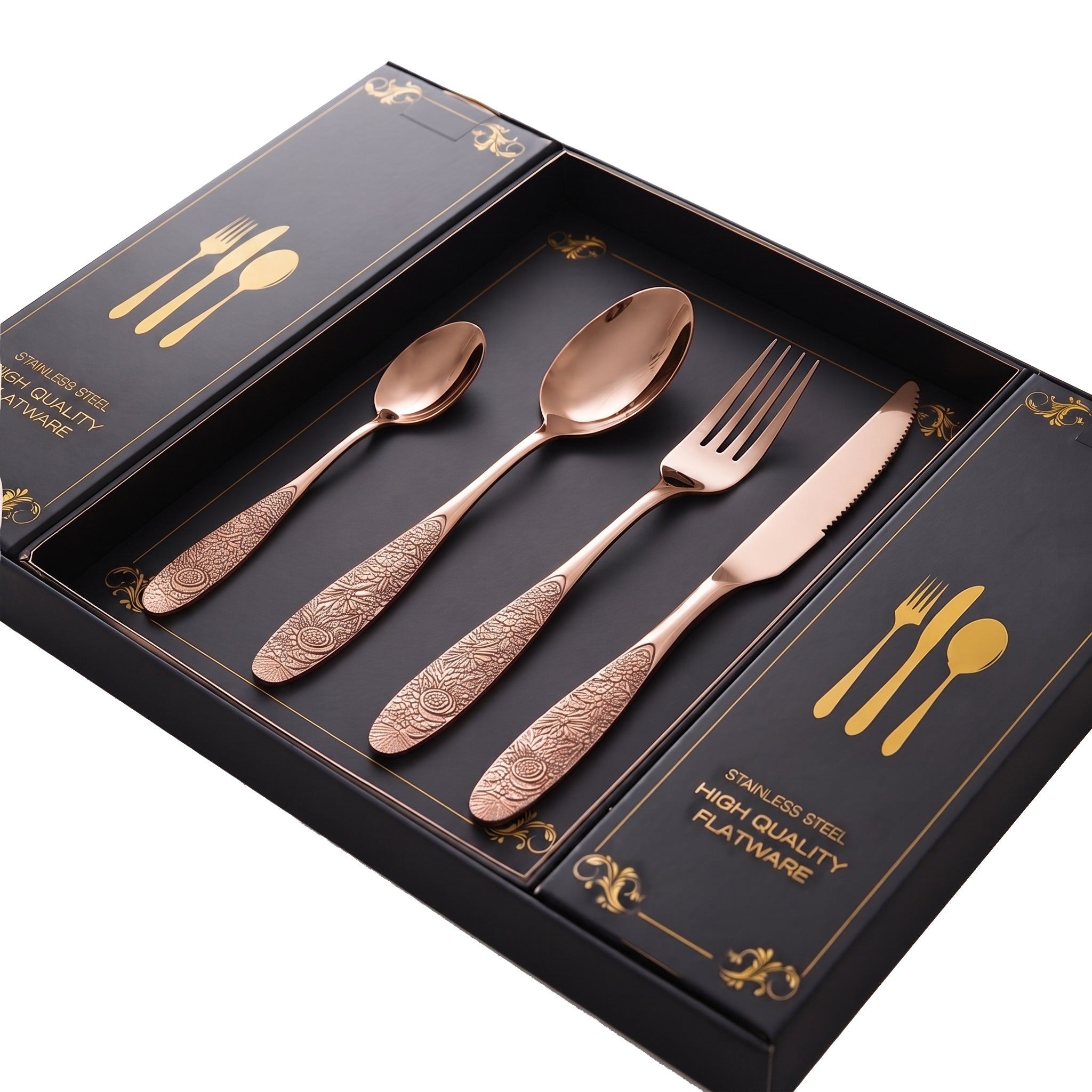 Alomi 24-Pieces Stainless Steel Cutlery Sets
