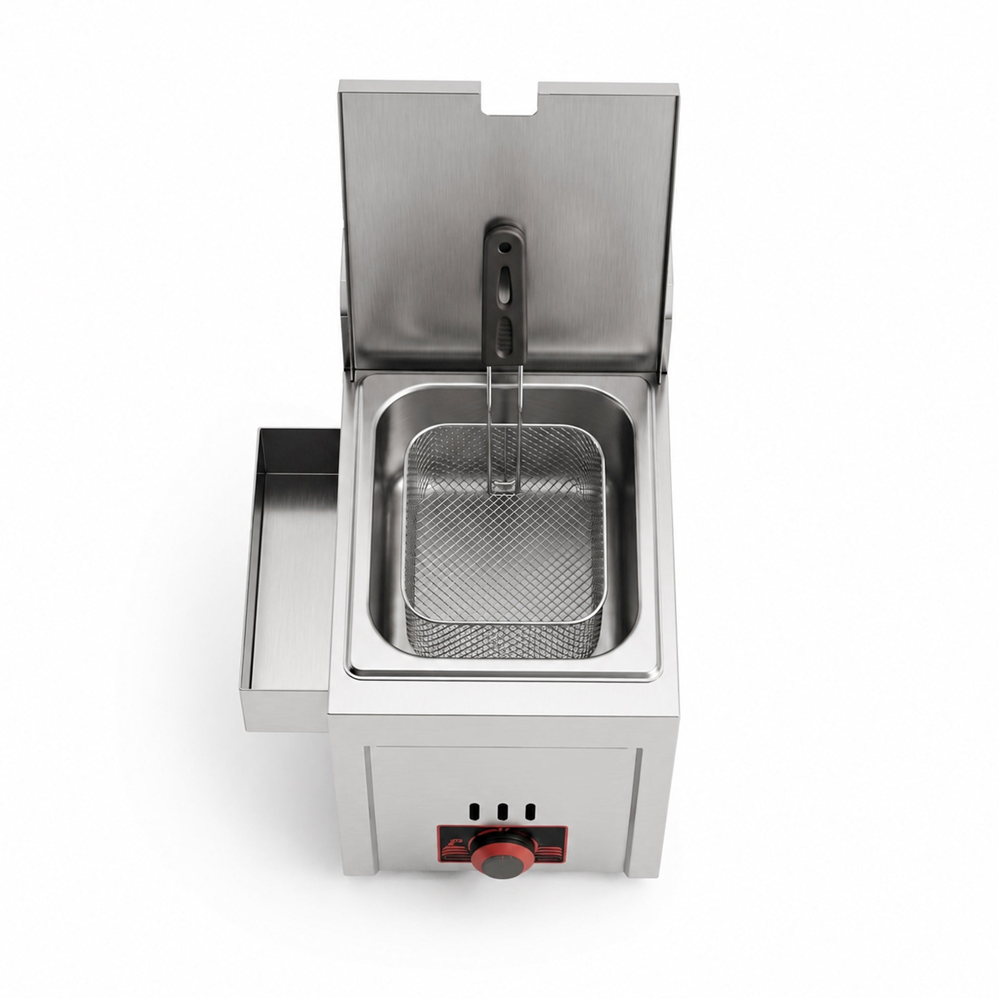 Amazon 6-Liter Stainless Steel Gas Deep Fryer