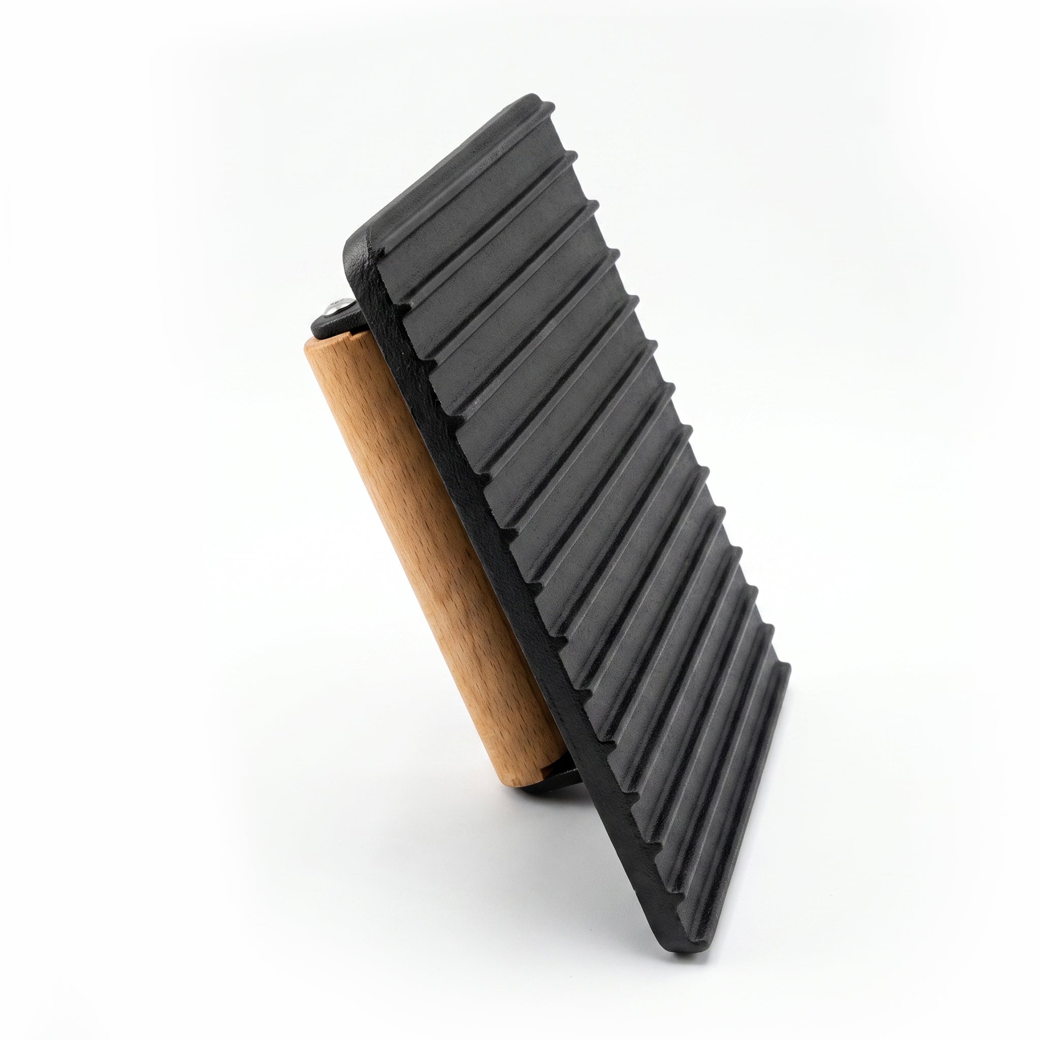 Roper Cast Iron Steak Weights With Wooden Handle