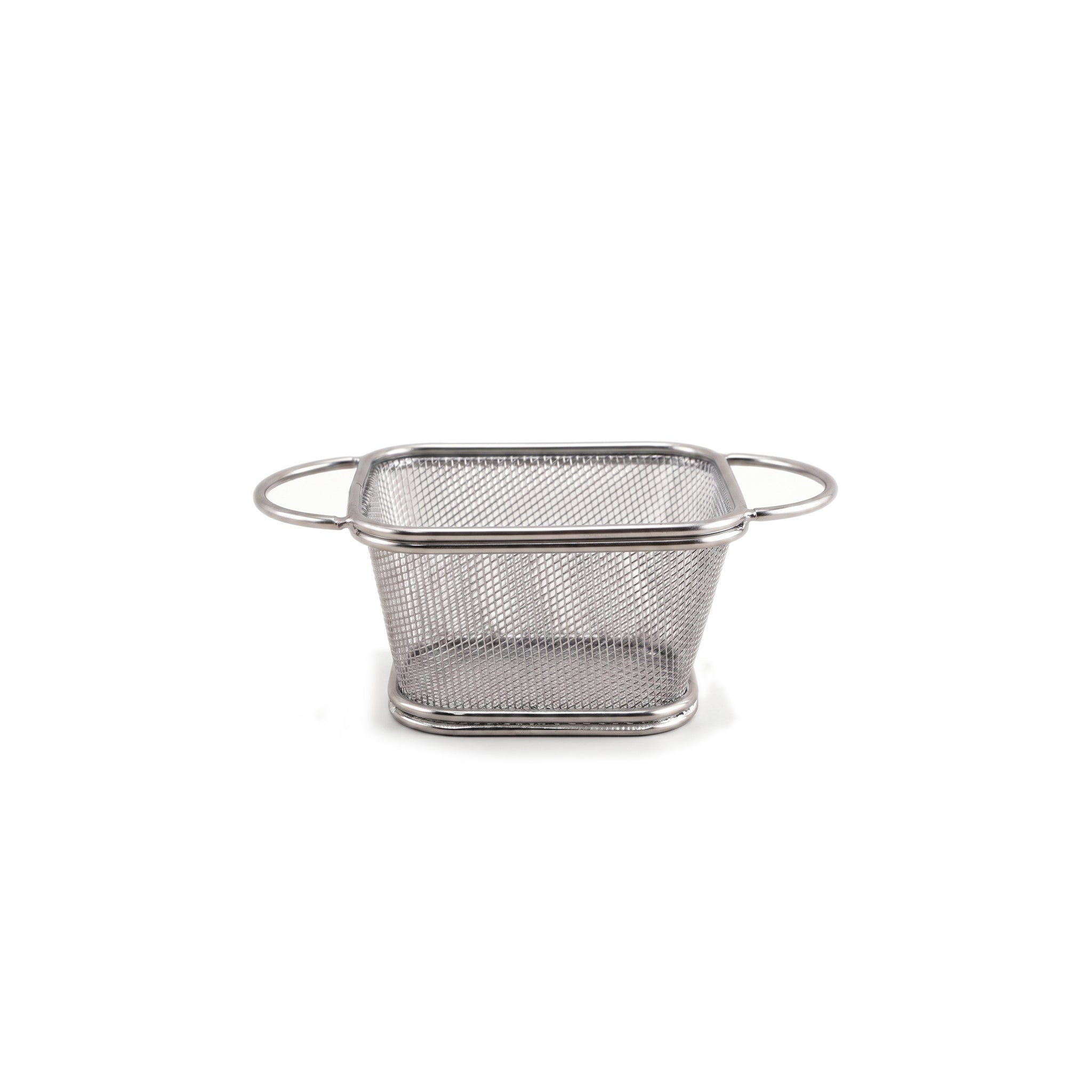 Master 10*7 Cm Stainless Steel Square Mini Deep Fries Basket
