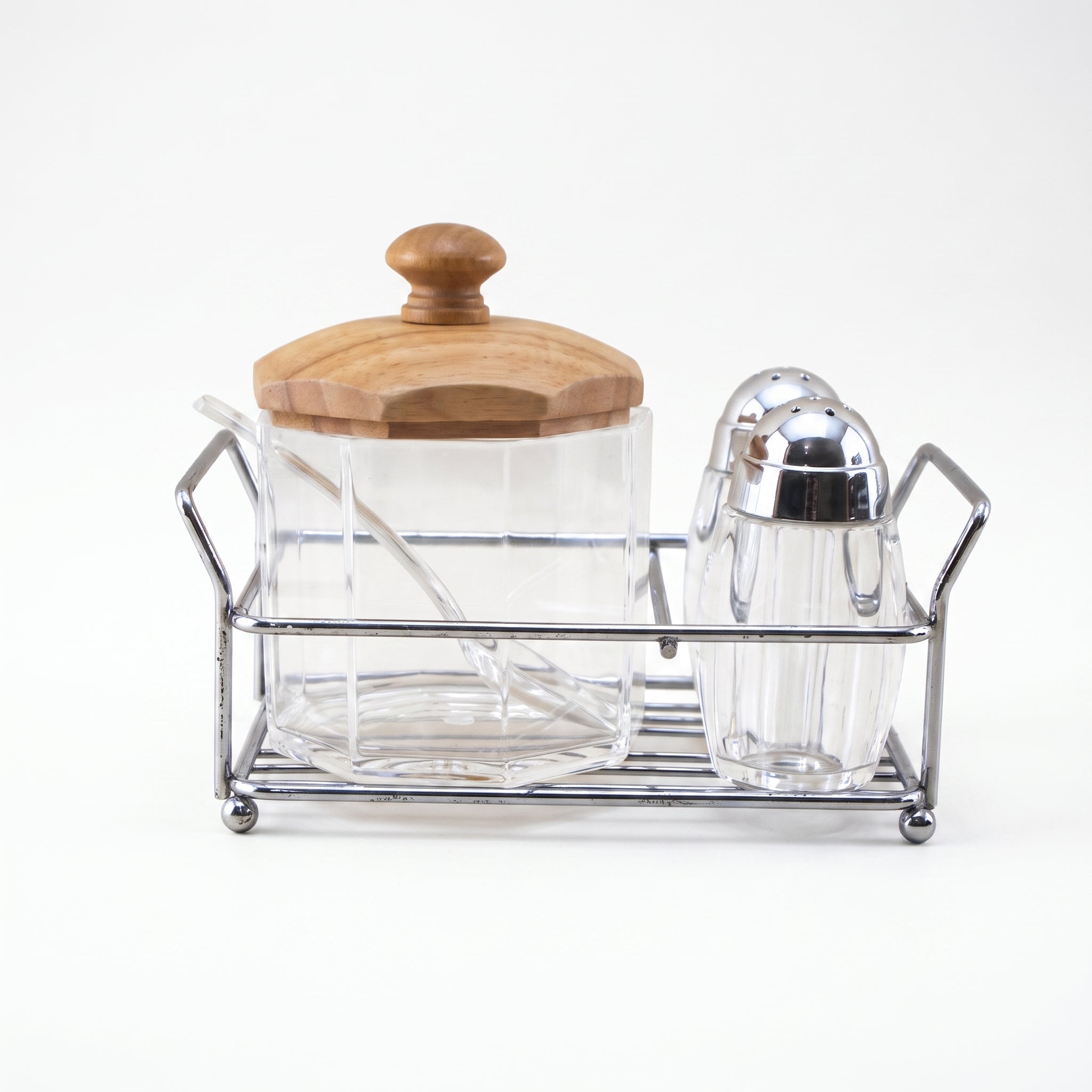 Shengya 3-Piece Glass Condiment Set