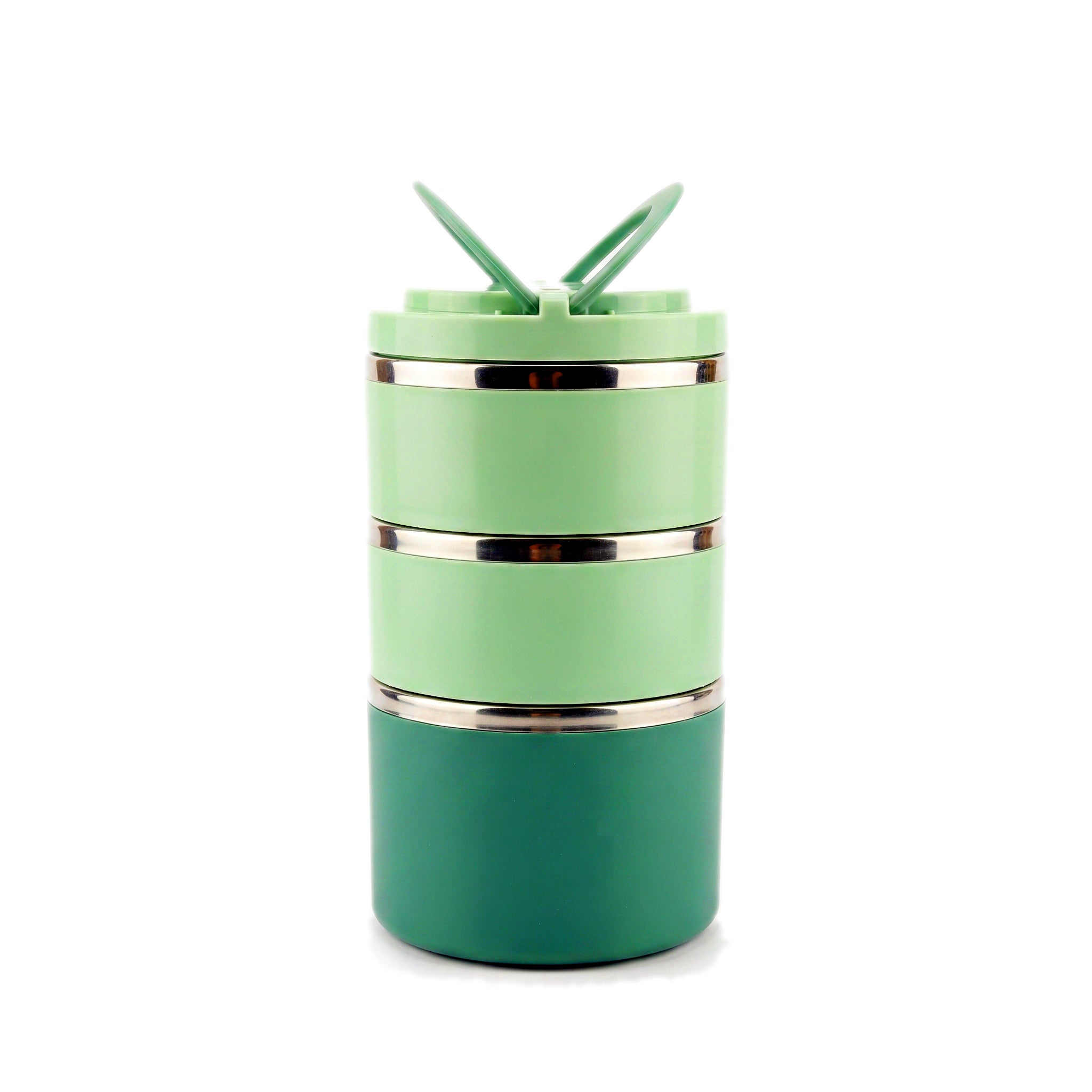 Tedemei 2-Liter 3-Tier Stainless Steel Lunch Box