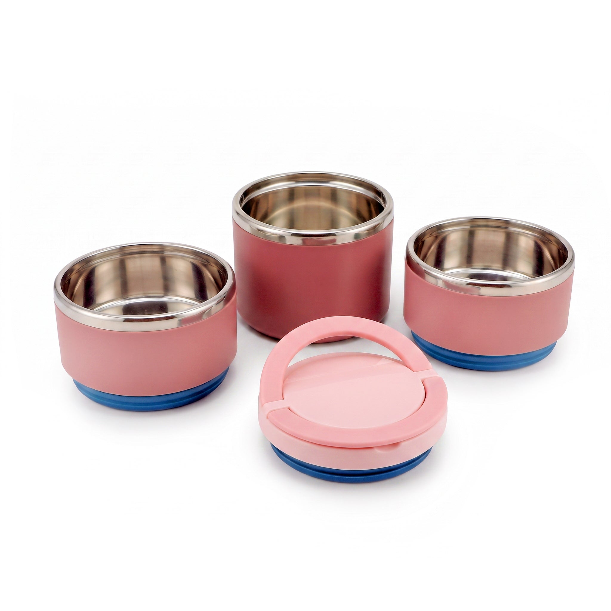 Tedemei 2-Liter 3-Tier Stainless Steel Lunch Box