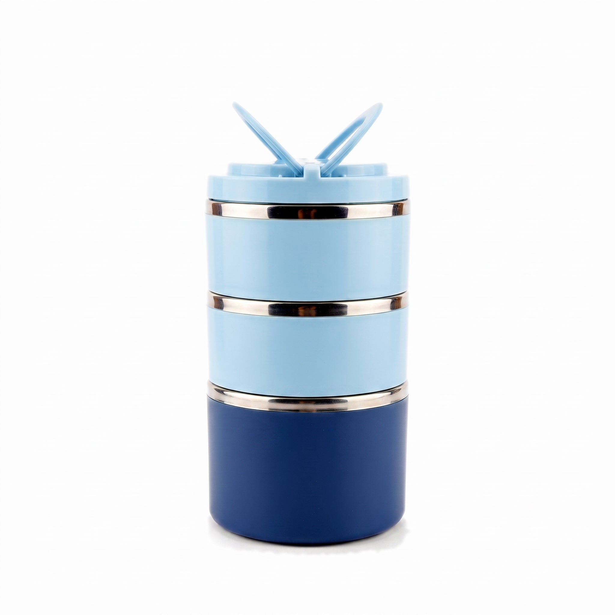 Tedemei 2-Liter 3-Tier Stainless Steel Lunch Box