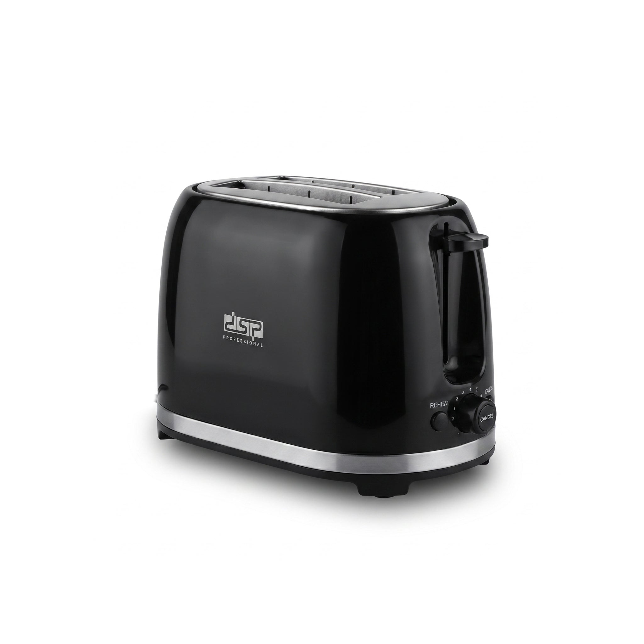 DSP Black Stainless Steel Toasters