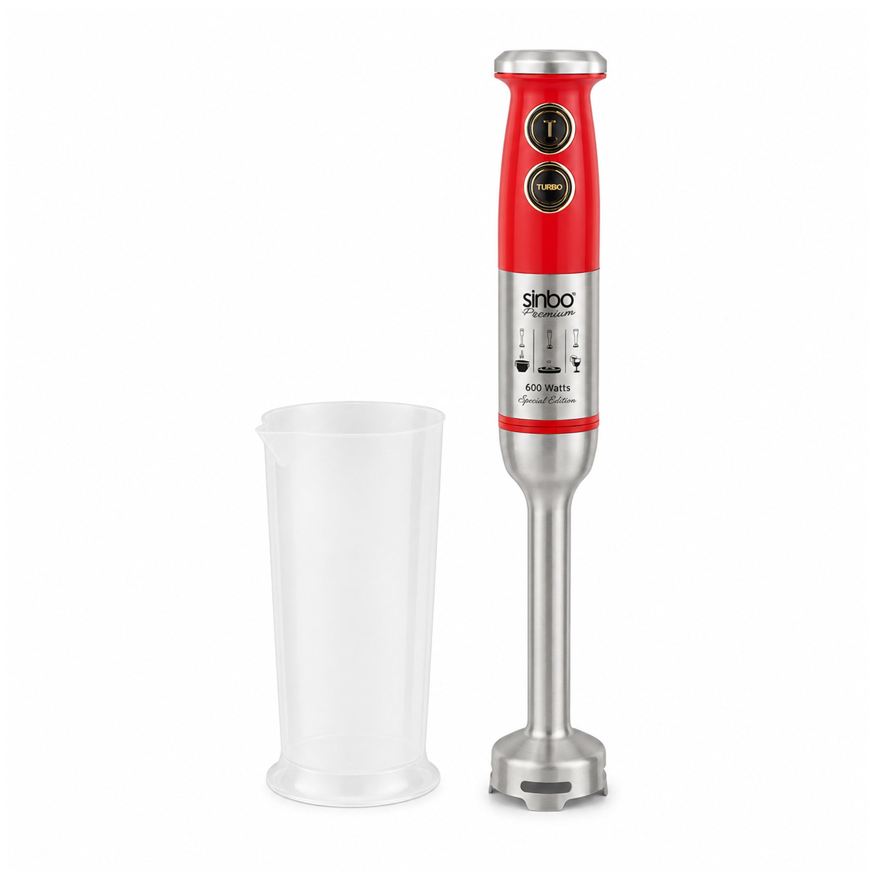 Sinbo Premium 600 Watt, 500 ML Jar Stainless Steel Hand Blender